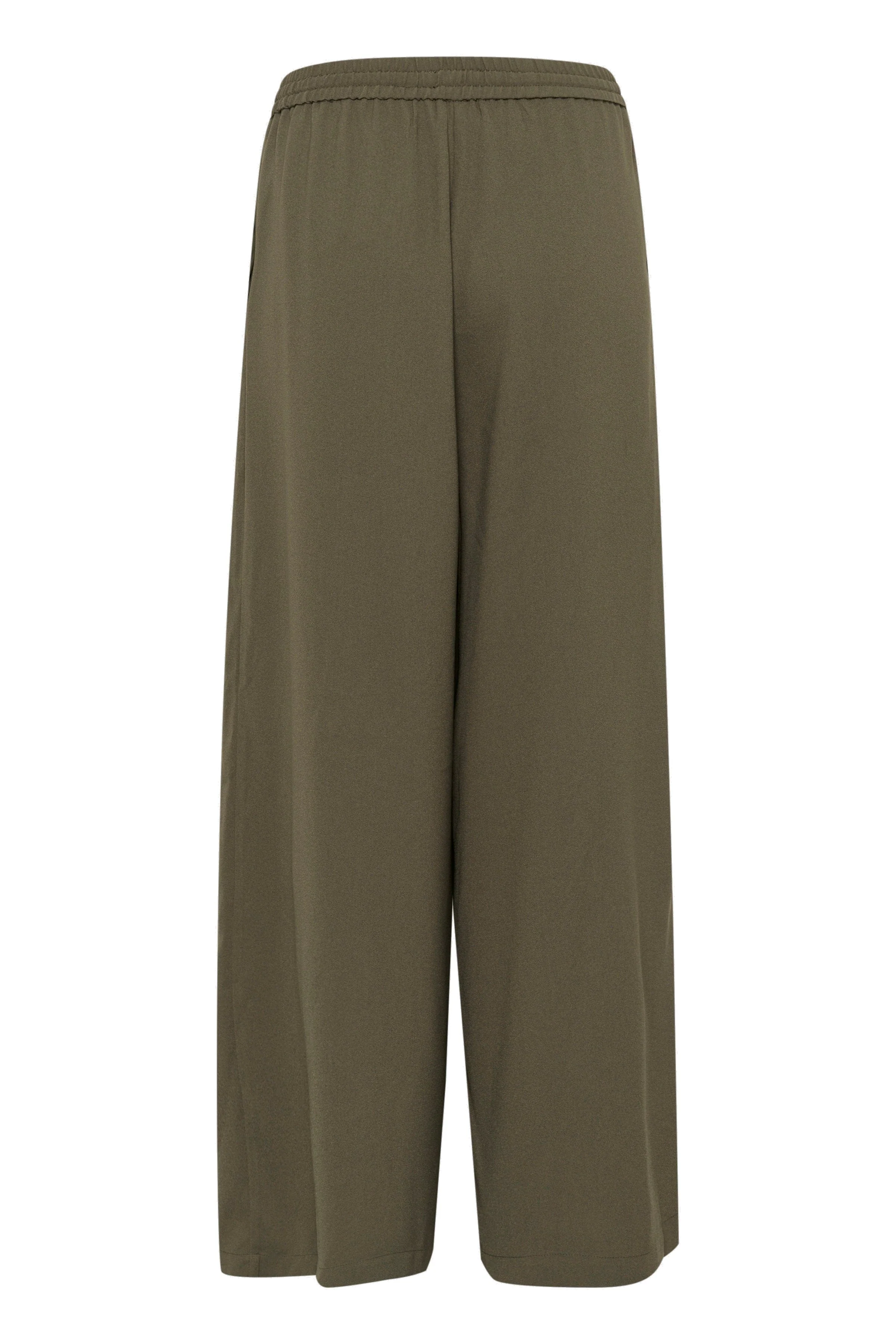 Shirley Wide Leg Trousers - Grape Leaf - Image 6