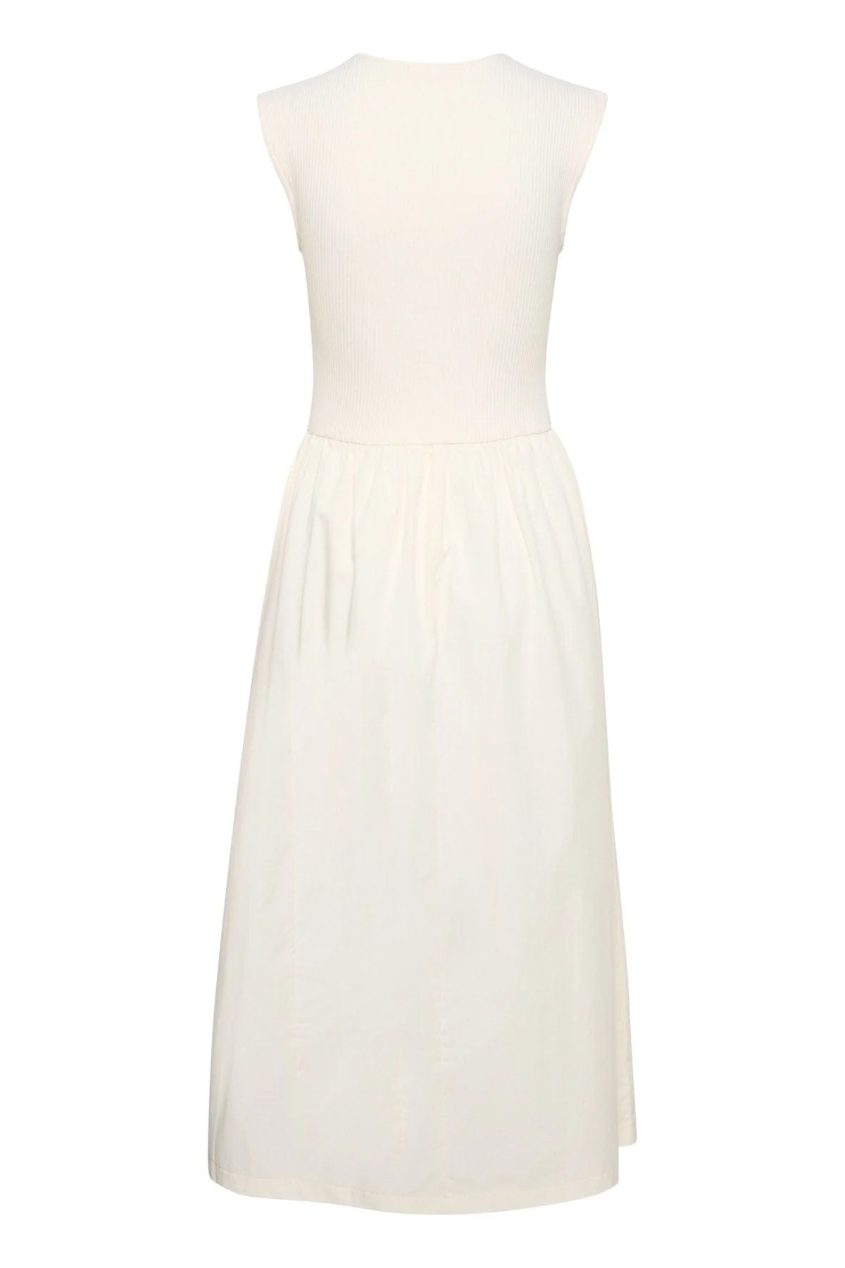 Simone Sleeveless Dress - Whisper White - Image 6