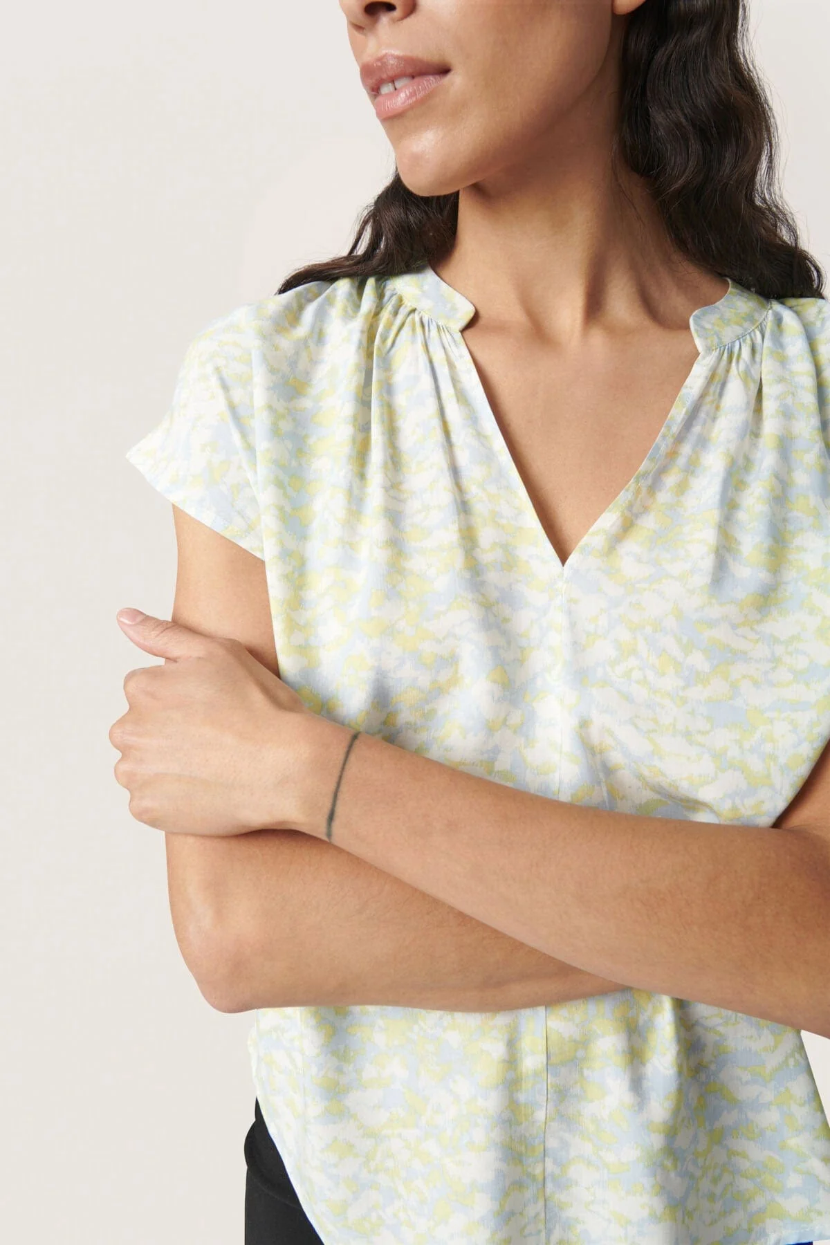 Wynter Printed Top - Skyway Dizzy Print - Image 2