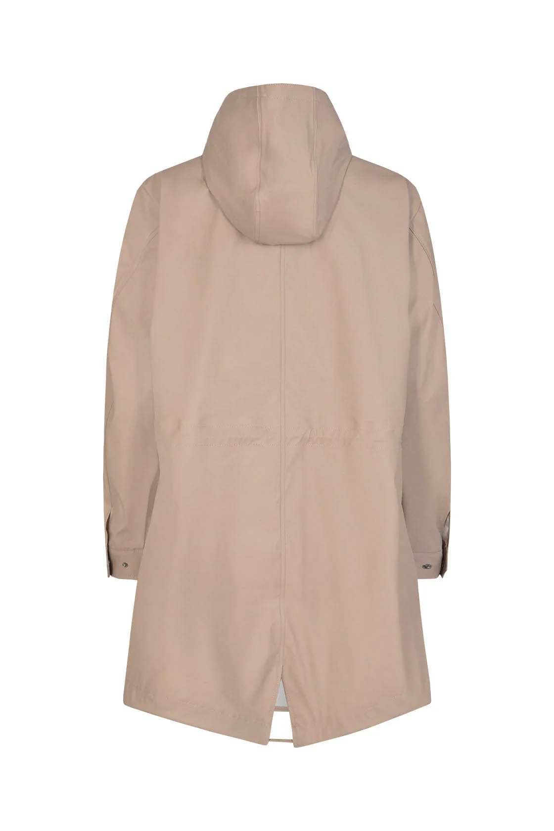 Alexa PU Rain Jacket - Stucco Brown - Image 3
