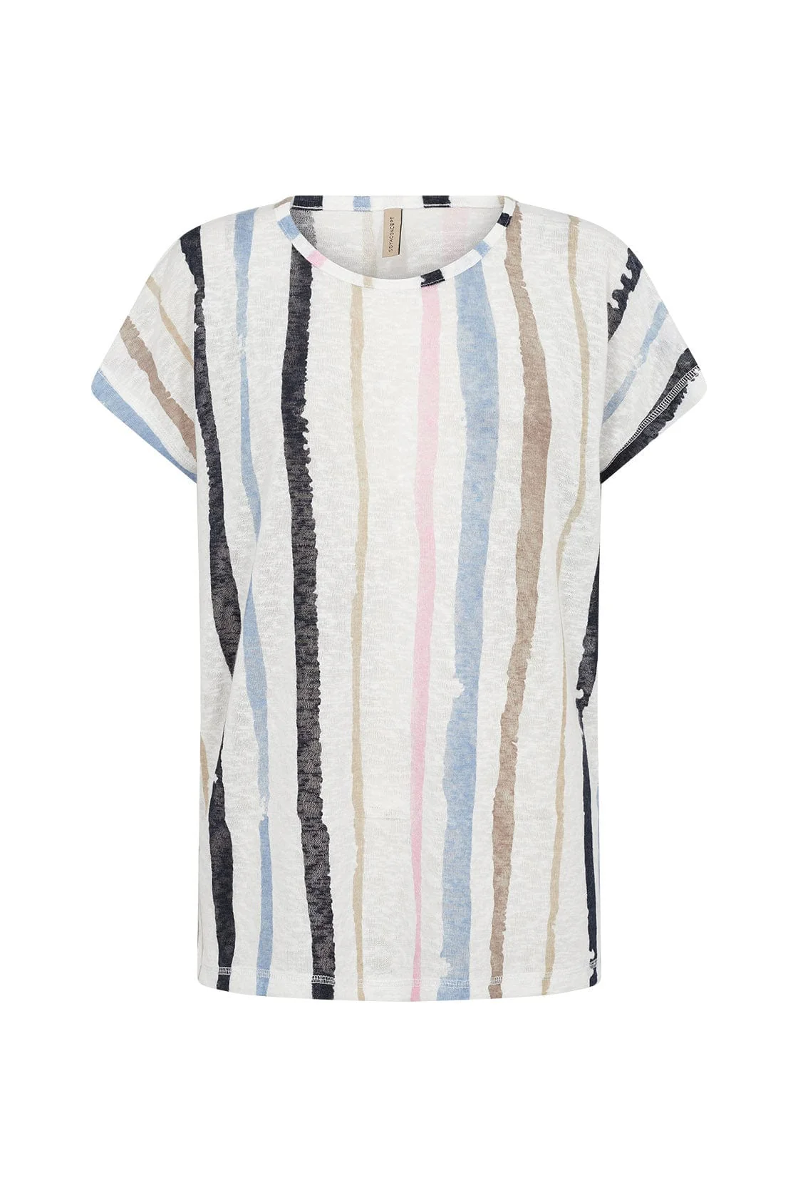 Aretha T-Shirt - Crystal Blue Combi