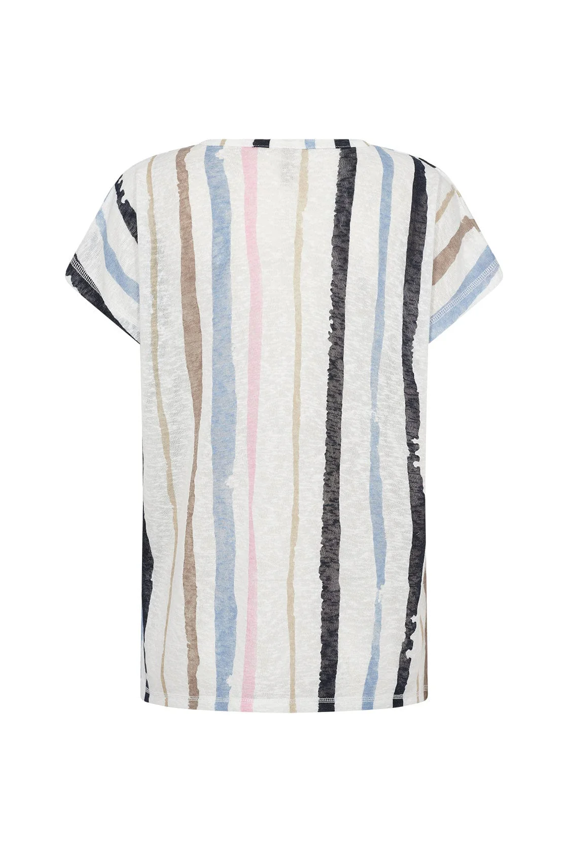 Aretha T-Shirt - Crystal Blue Combi - Image 2