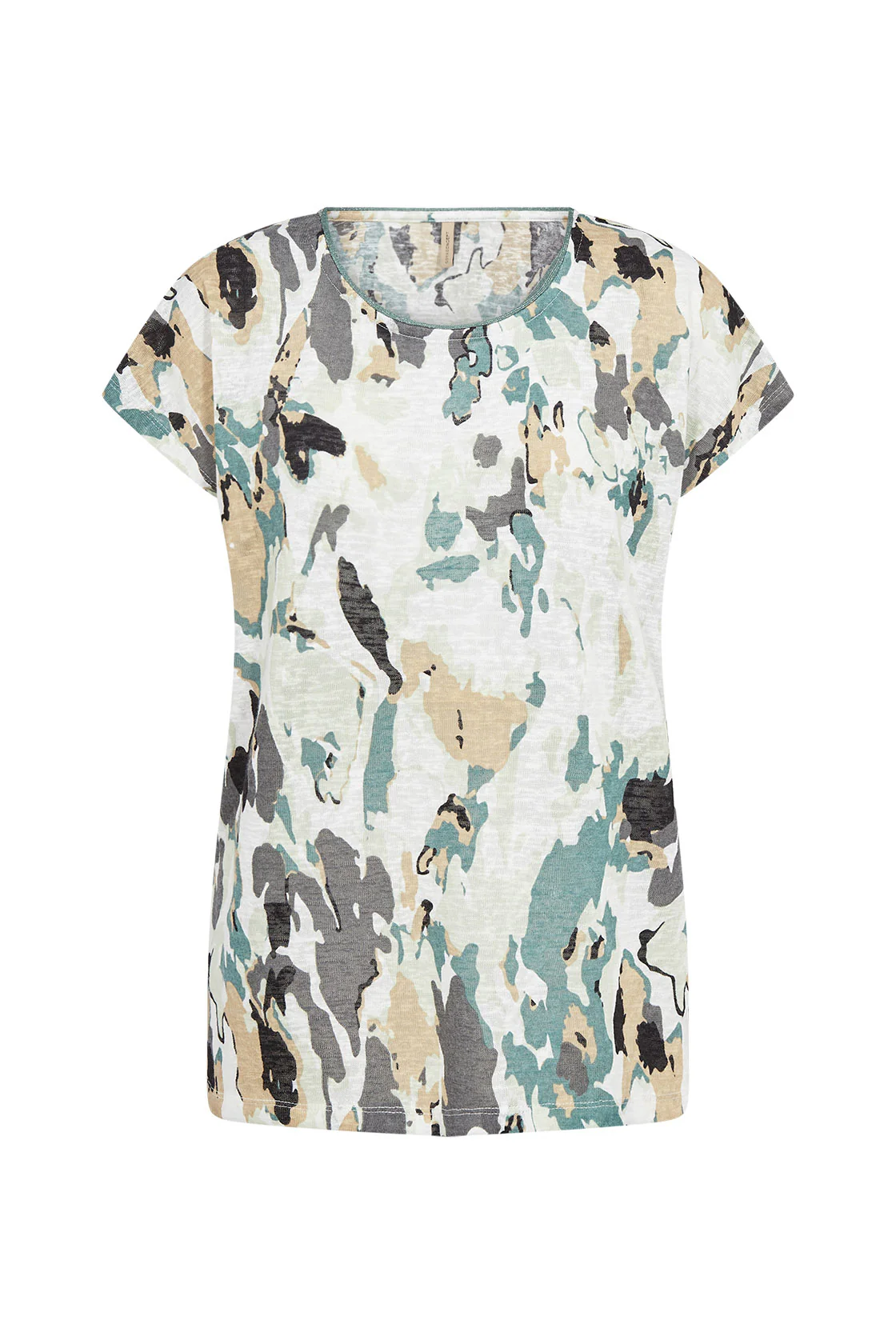 Aretha T-Shirt - Frosty Spruce Combi