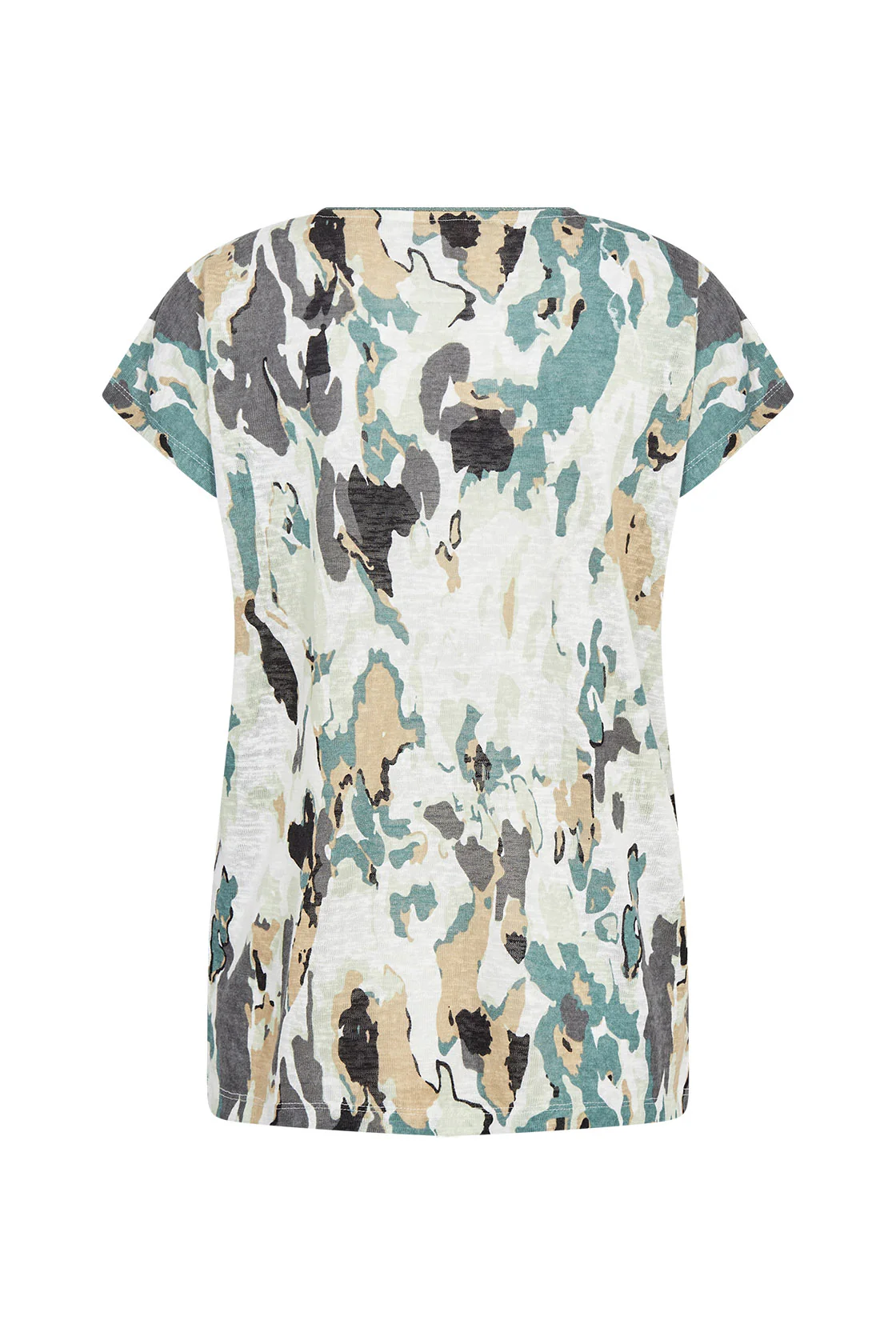 Aretha T-Shirt - Frosty Spruce Combi - Image 2