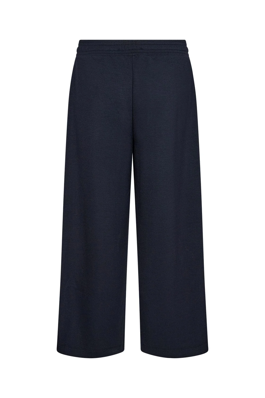 Banu Cropped Lounge Trousers - Navy - Image 5