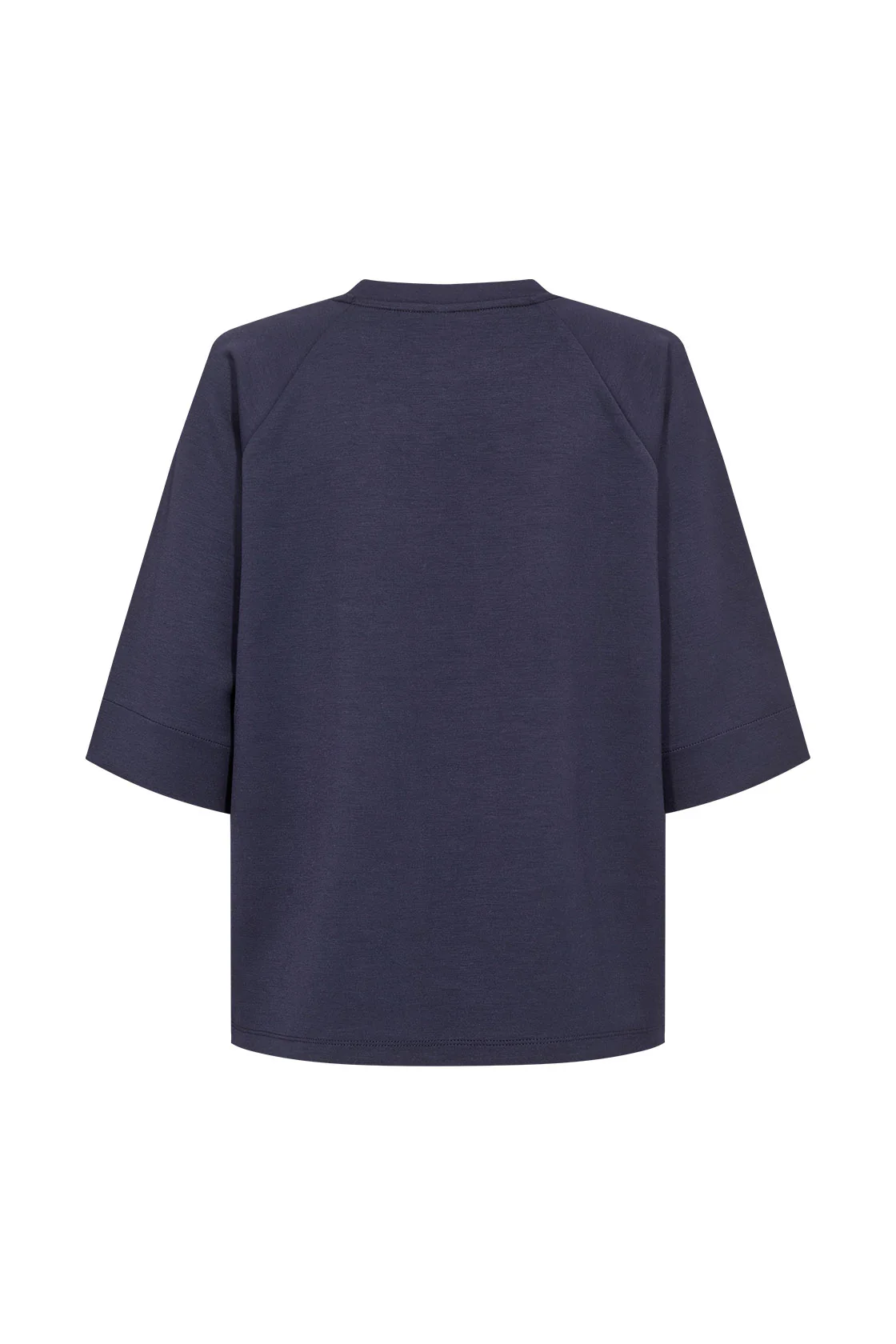 Banu Drop Shoulder T-Shirt - Navy - Image 5