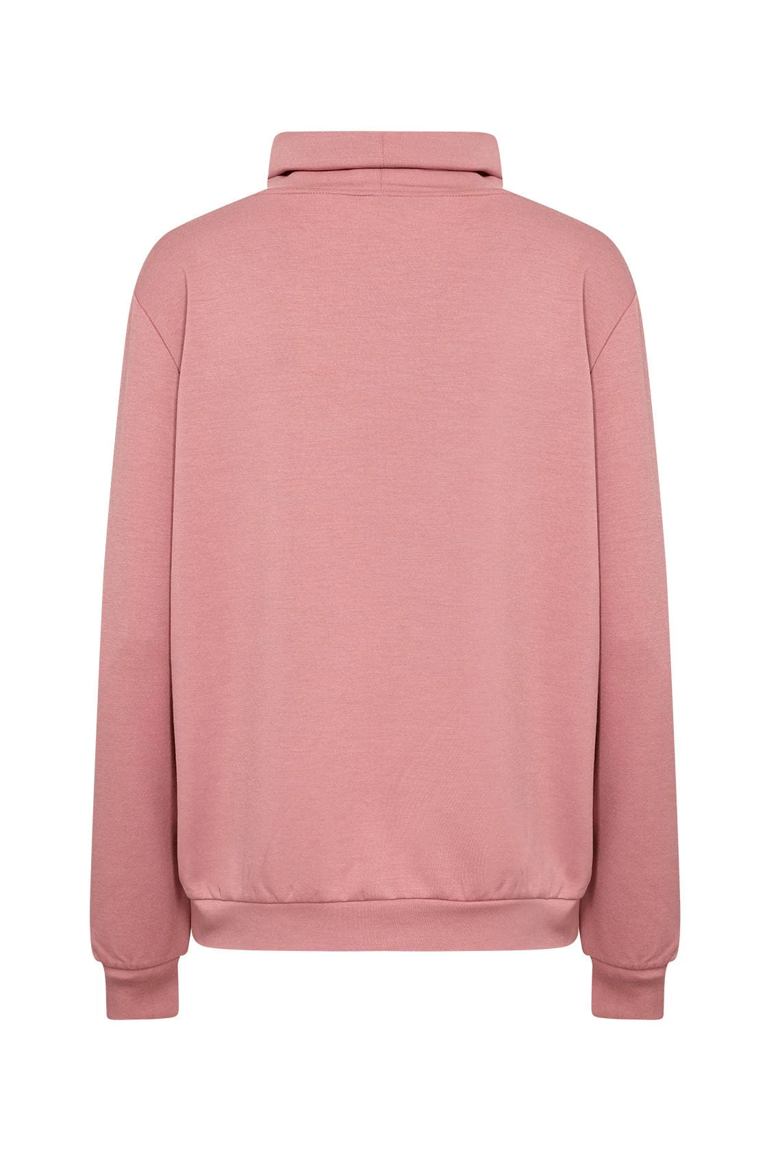 Banu High Neck Sweatshirt - Blush - Image 5