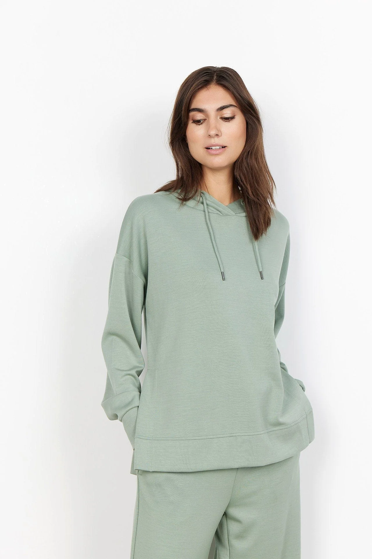 Banu Hoodie - Moss Green - Image 2