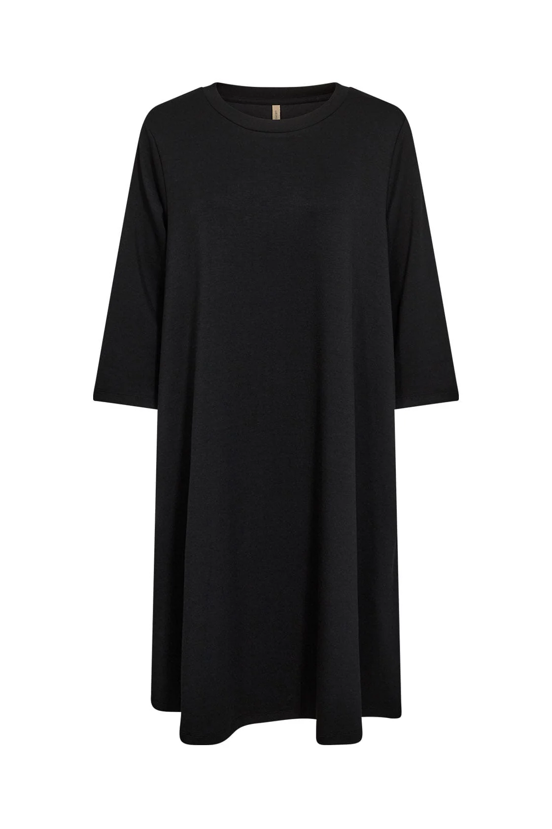 Banu Jersey Swing Dress - Black