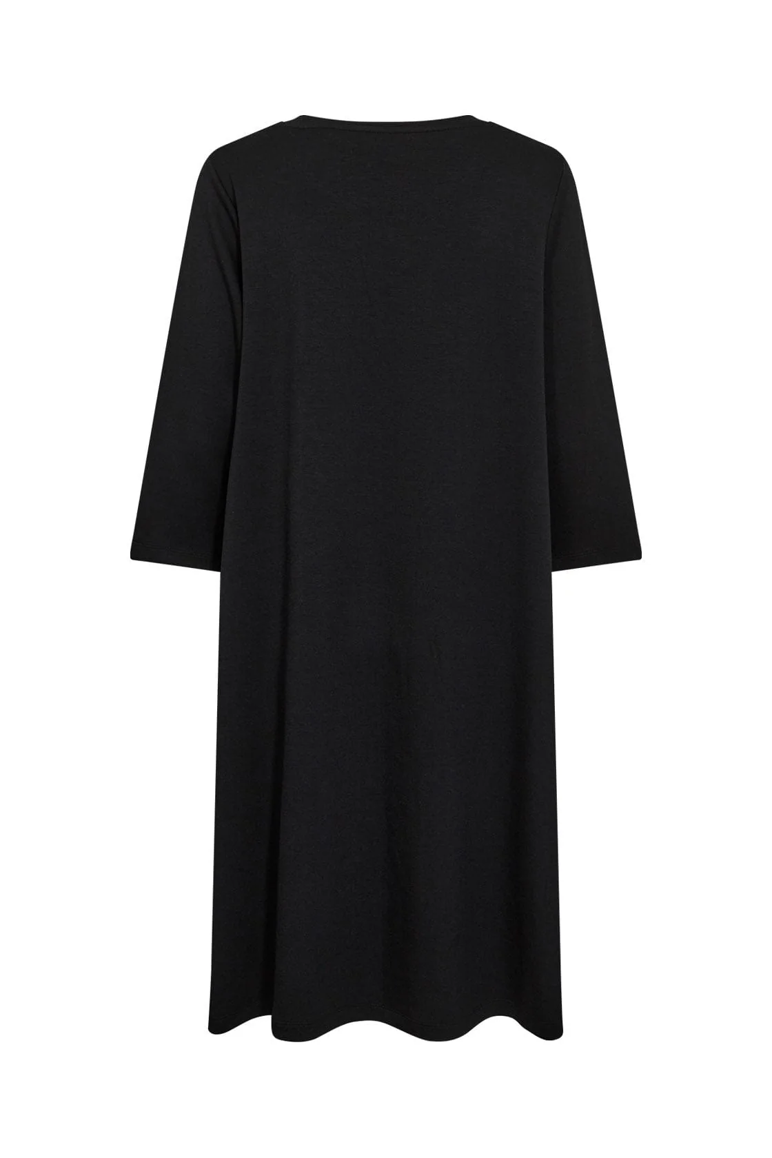 Banu Jersey Swing Dress - Black - Image 5