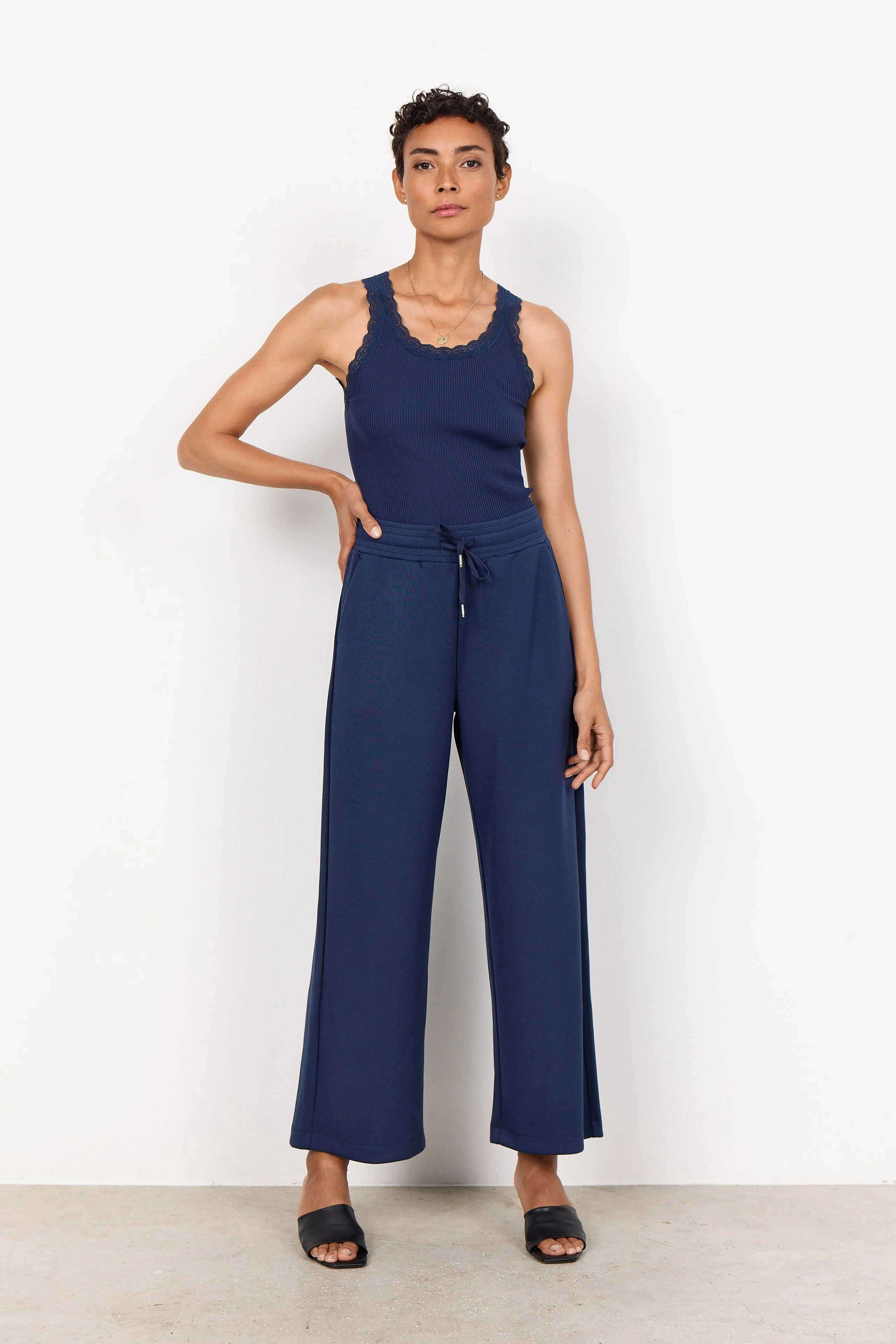 Banu Lounge Trousers - Blue Iris - Image 3
