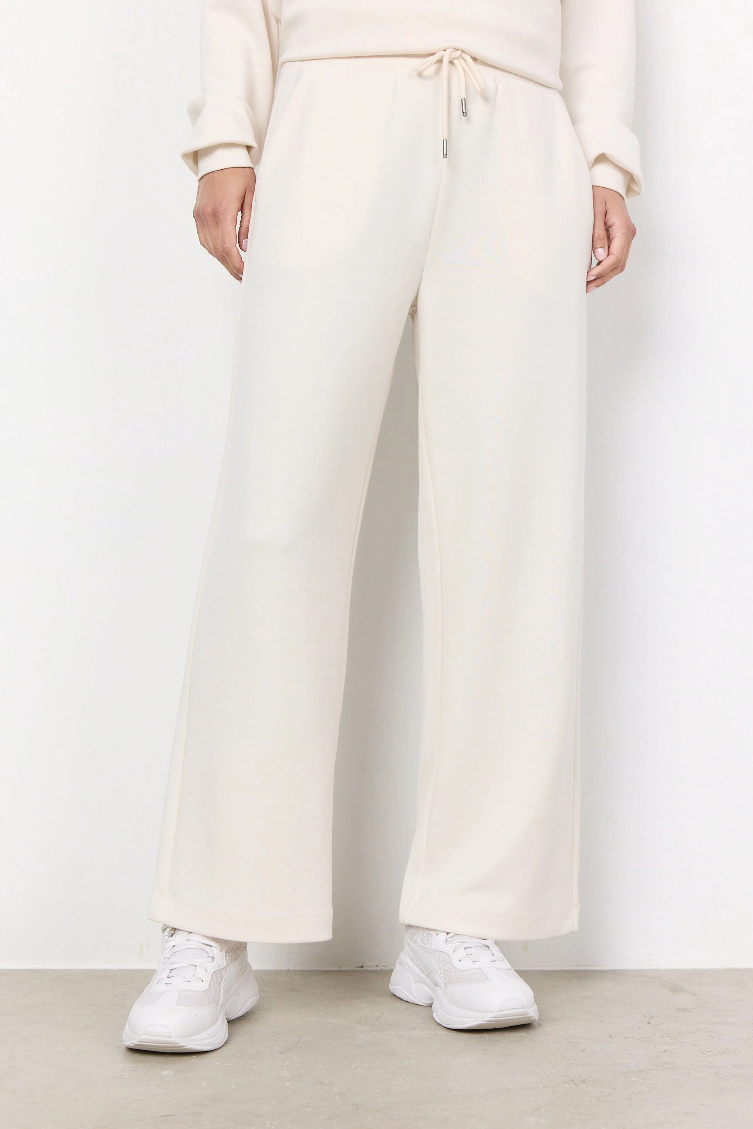 Banu Lounge Trousers - Cream - Image 2