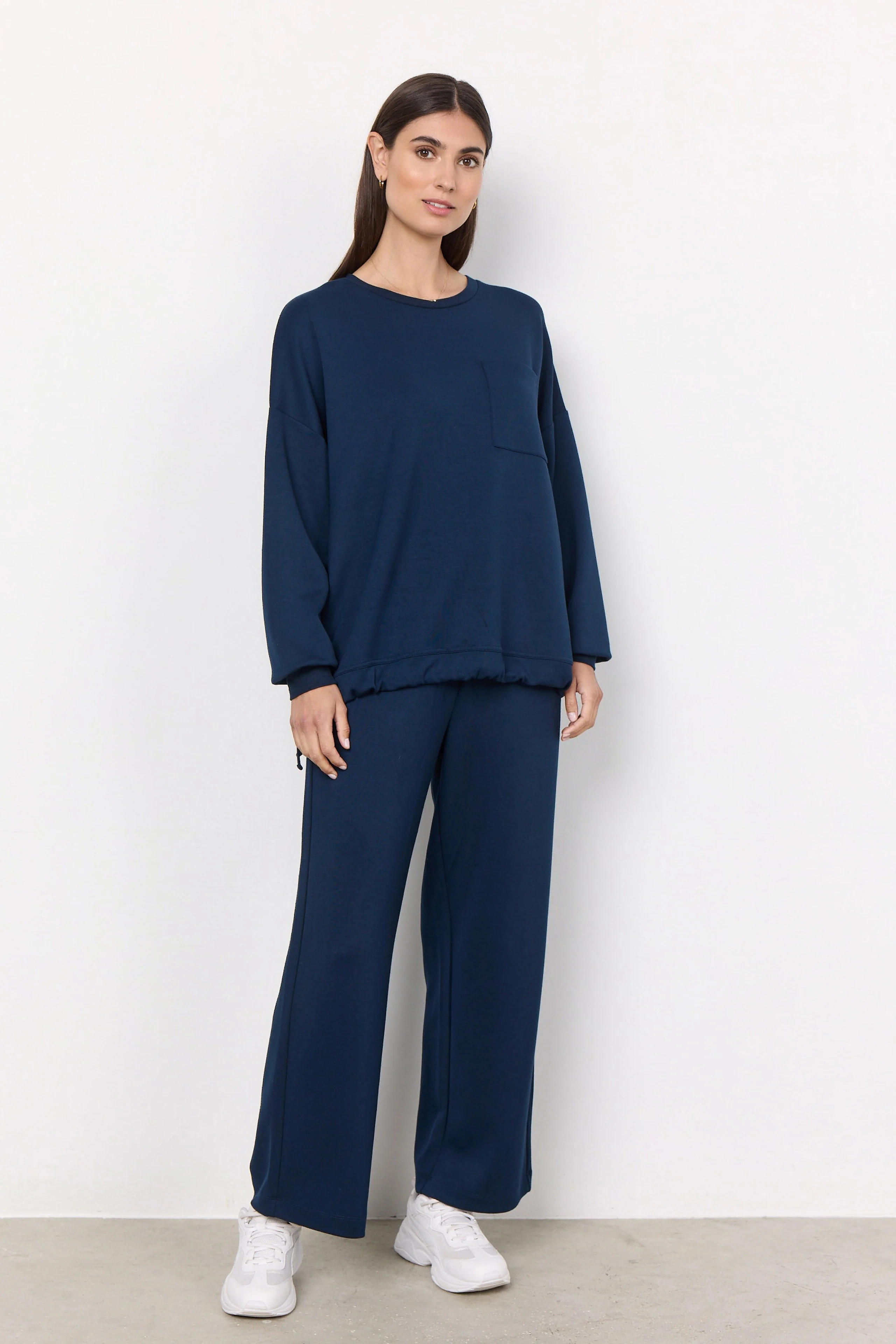 Banu Lounge Trousers - Navy - Image 3