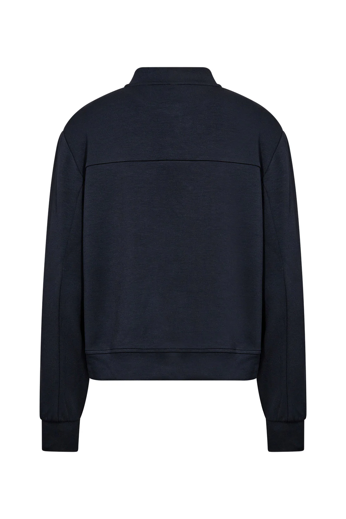 Banu Popper Front Jacket - Navy - Image 5