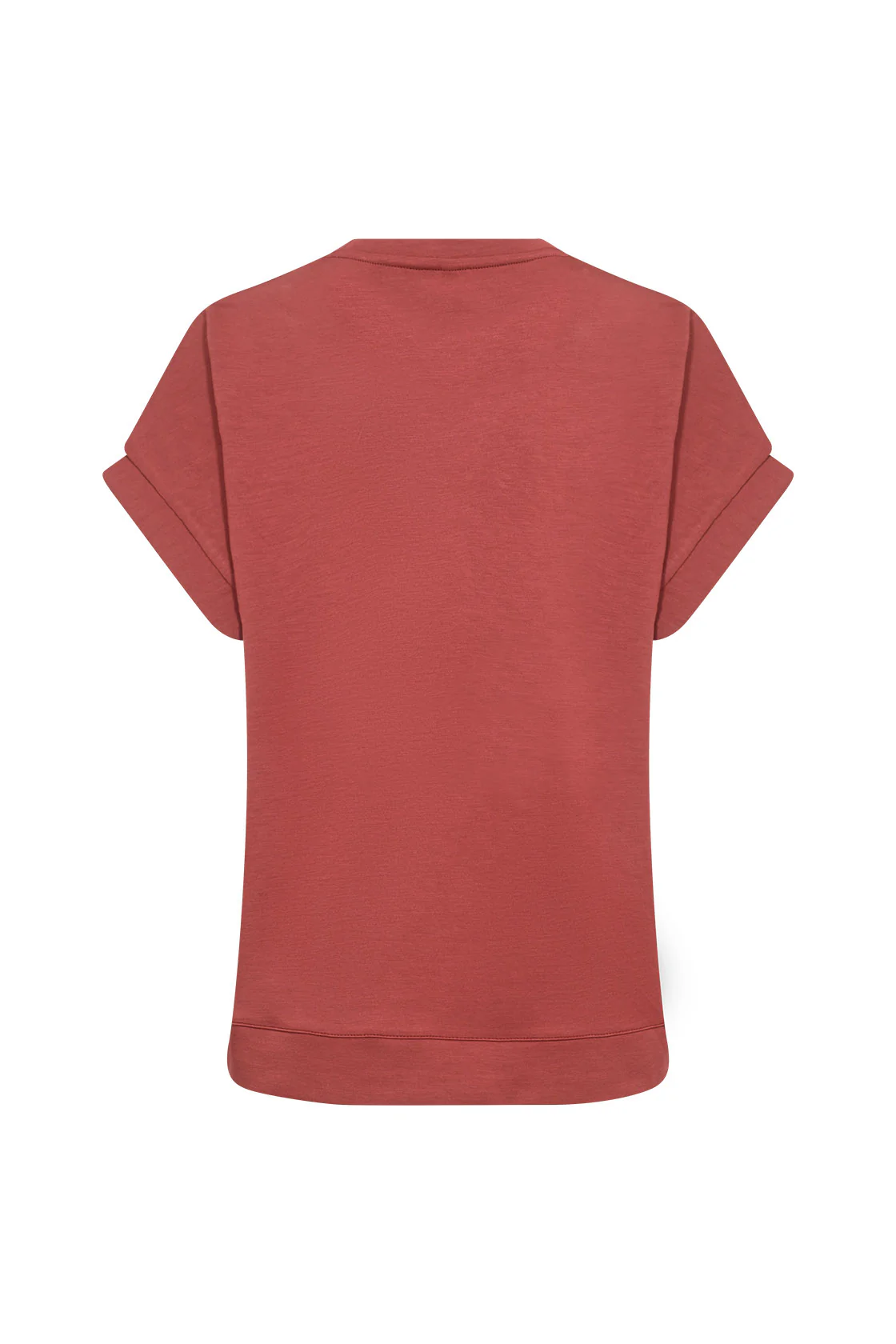 Banu Short Sleeve T-Shirt - Mineral Red - Image 5