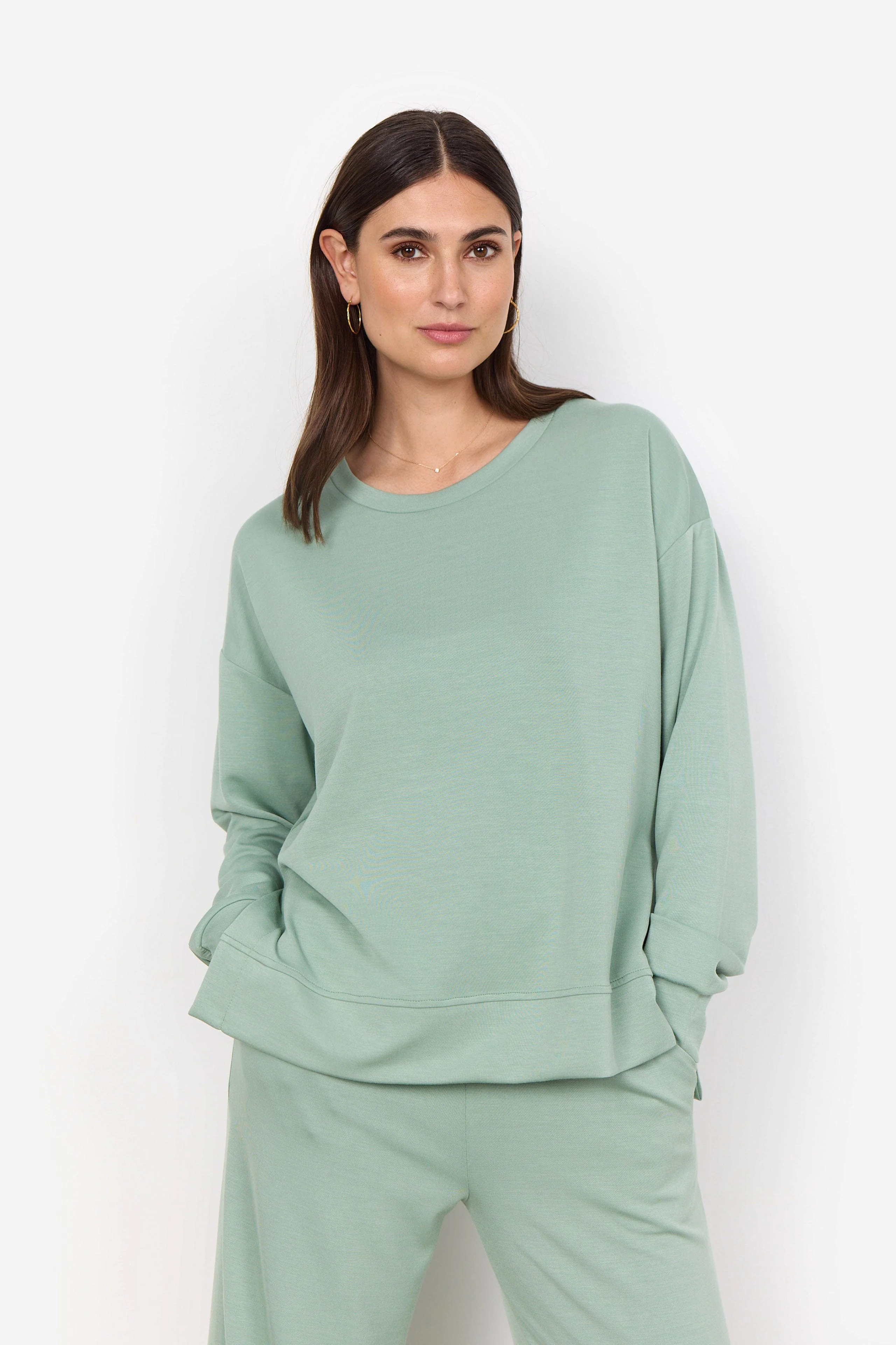 Banu Sweatshirt - Mineral Green - Image 2