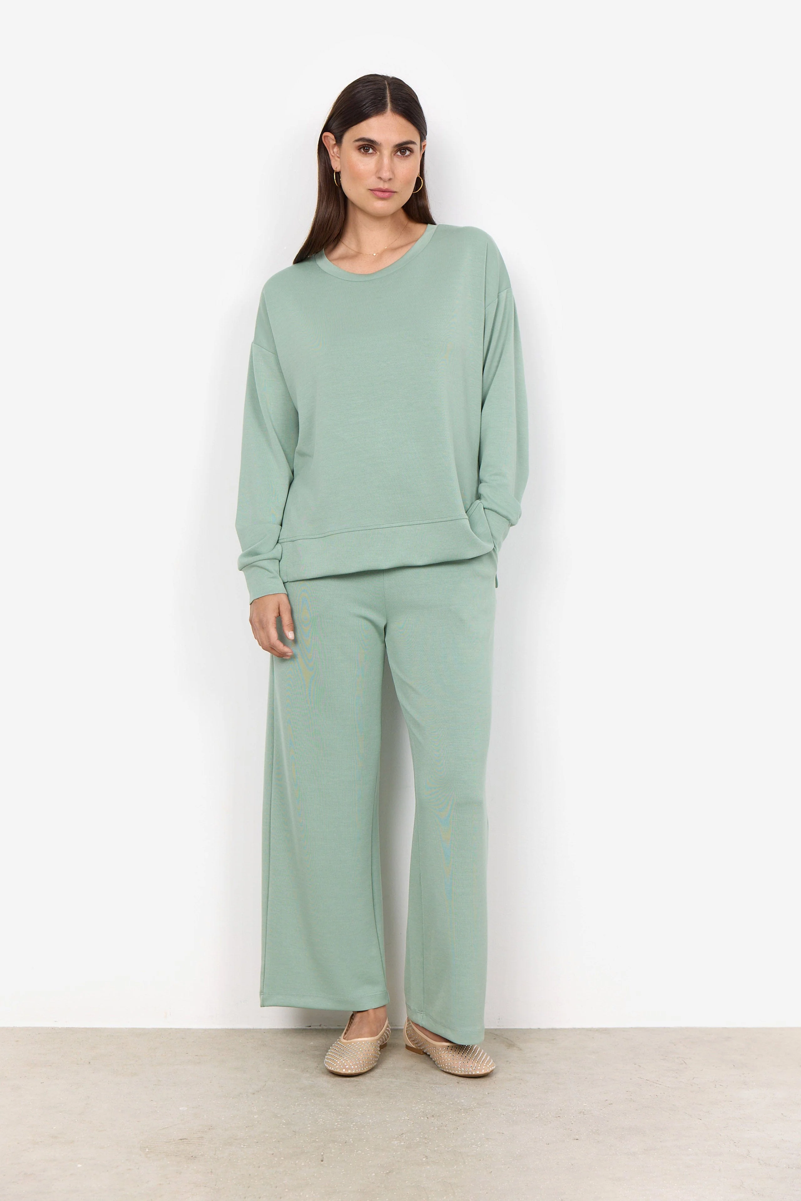 Banu Sweatshirt - Mineral Green - Image 3