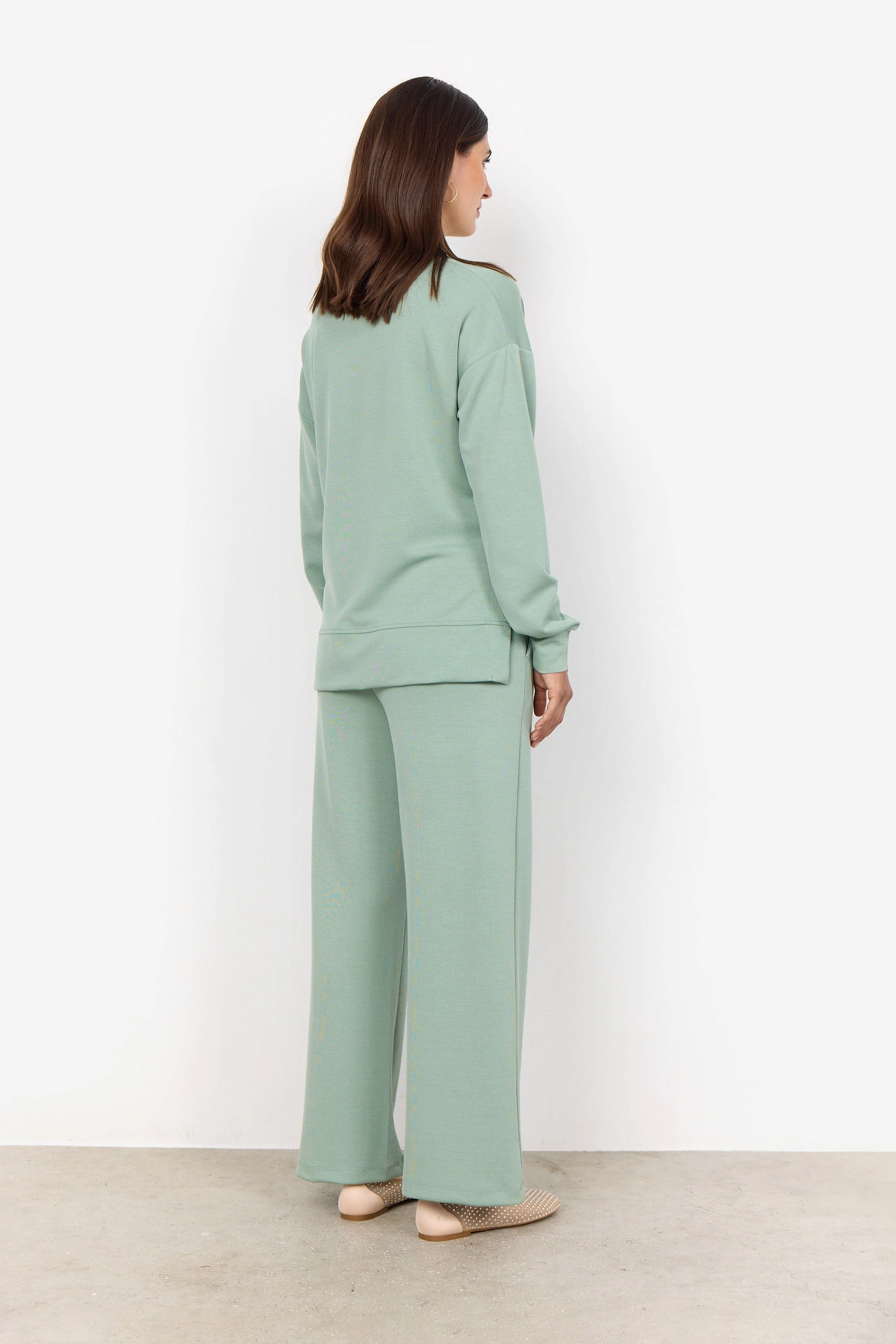 Banu Sweatshirt - Mineral Green - Image 4