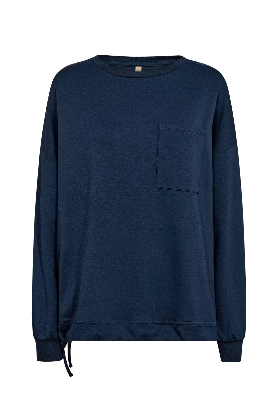 Banu Sweatshirt with Pocket Detail - Navy