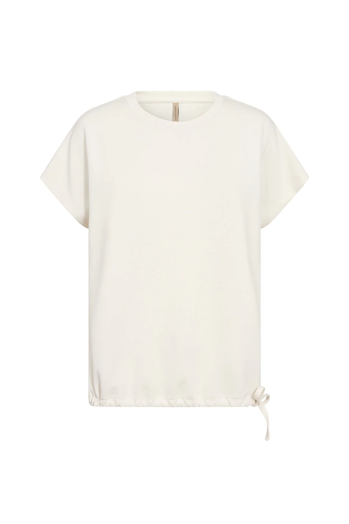 Banu Top with Draw Cord Hem - Cream