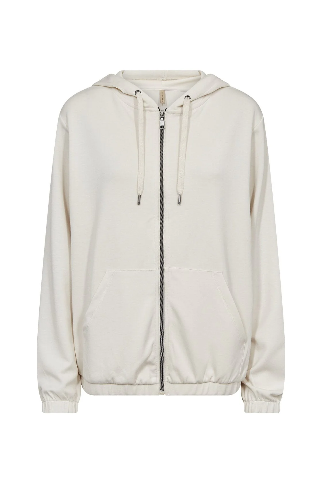 Banu Zip-Up Hoodie - Cream - Image 6