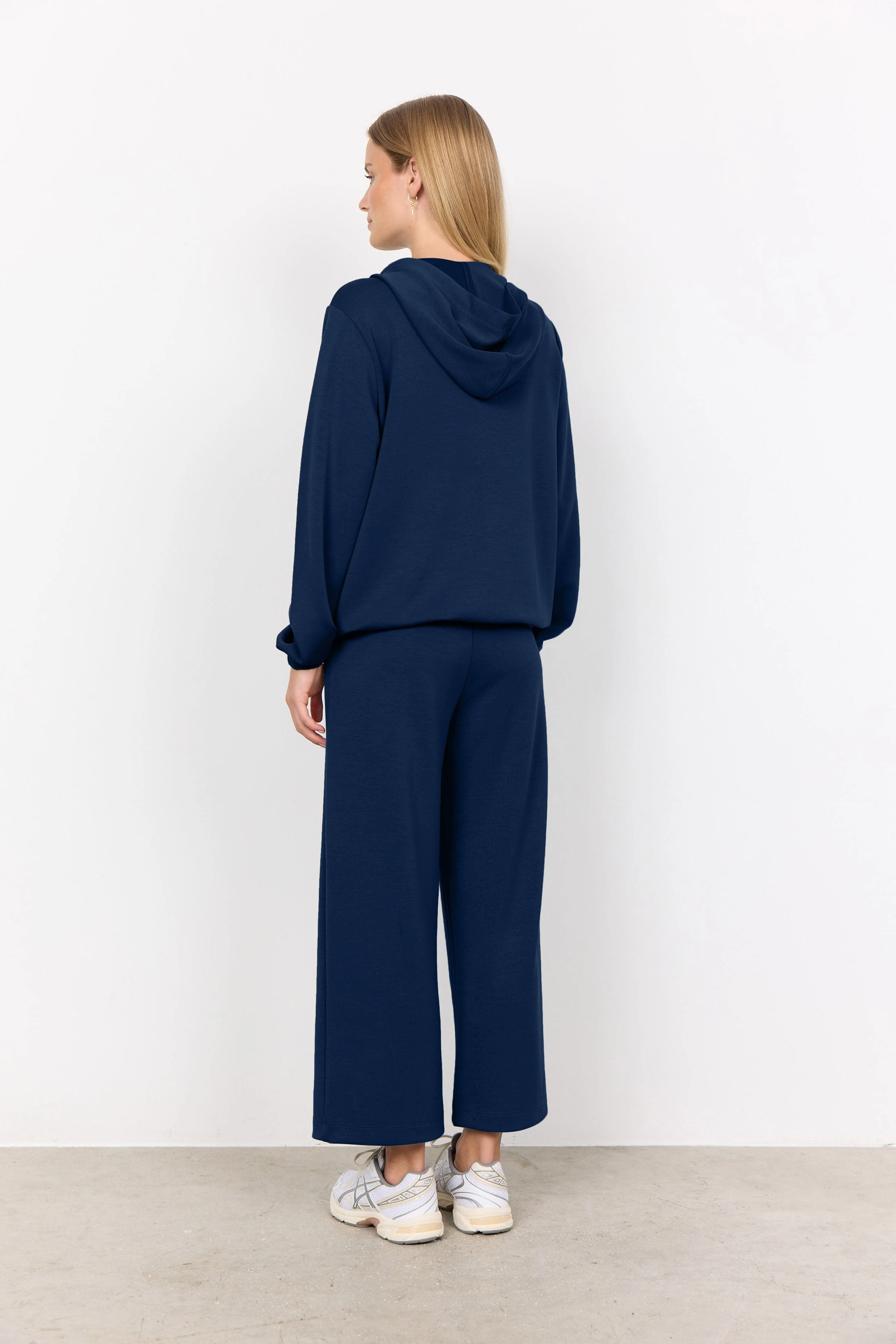 Banu Zip-Up Hoodie - Navy - Image 5