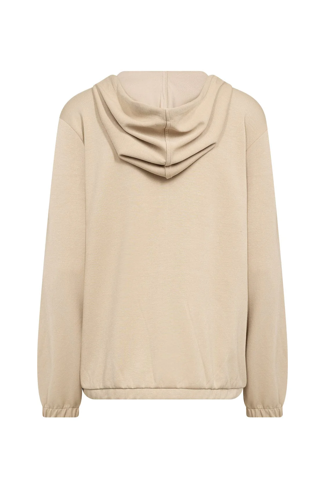 Banu Zip-Up Hoodie - Sand - Image 5