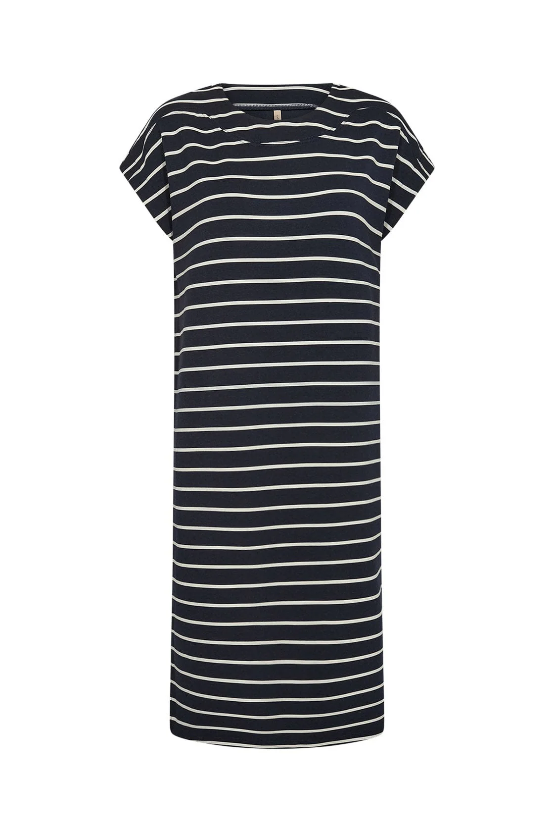 Barni Stripe T-Shirt Dress - Navy Combi