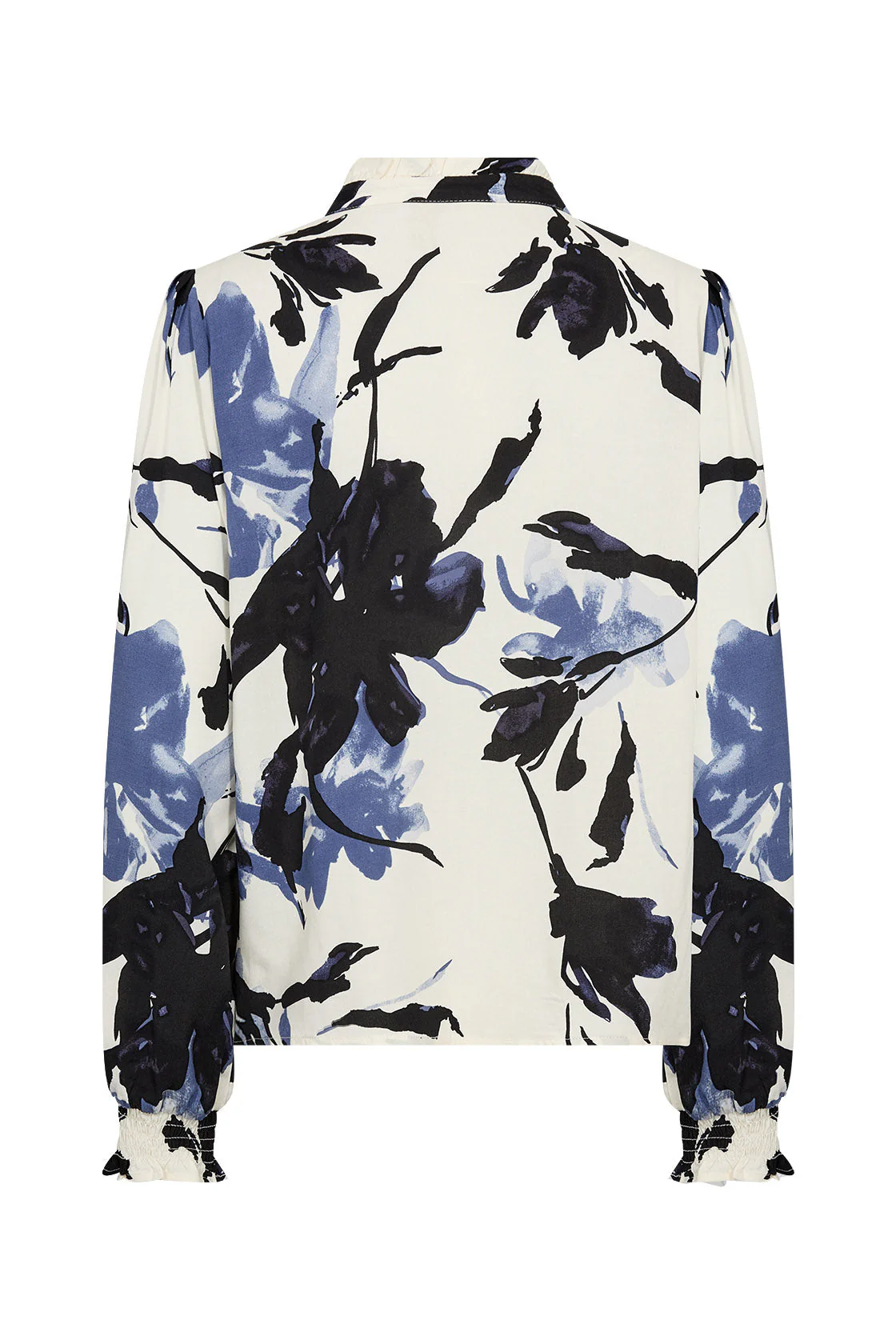 Bene Abstract Patterned Shirt - Navy Combi - Image 5