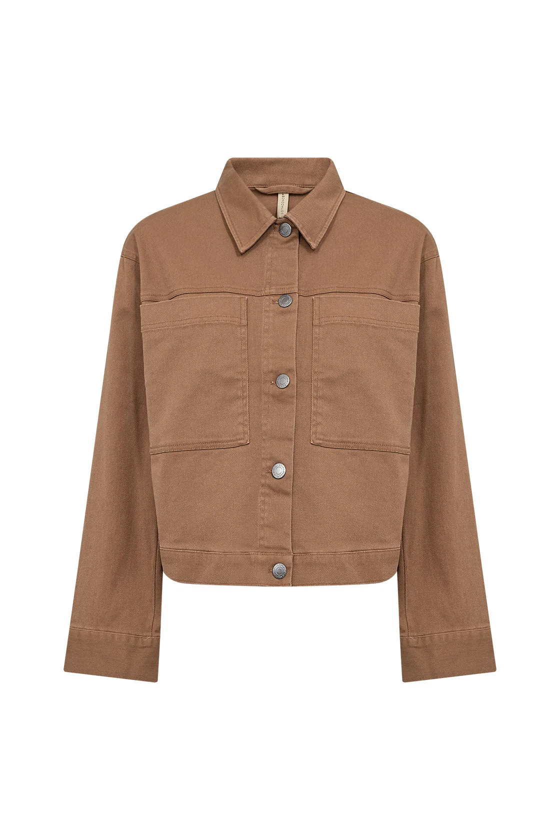 Bess Cotton Stretch Jacket - Toffee