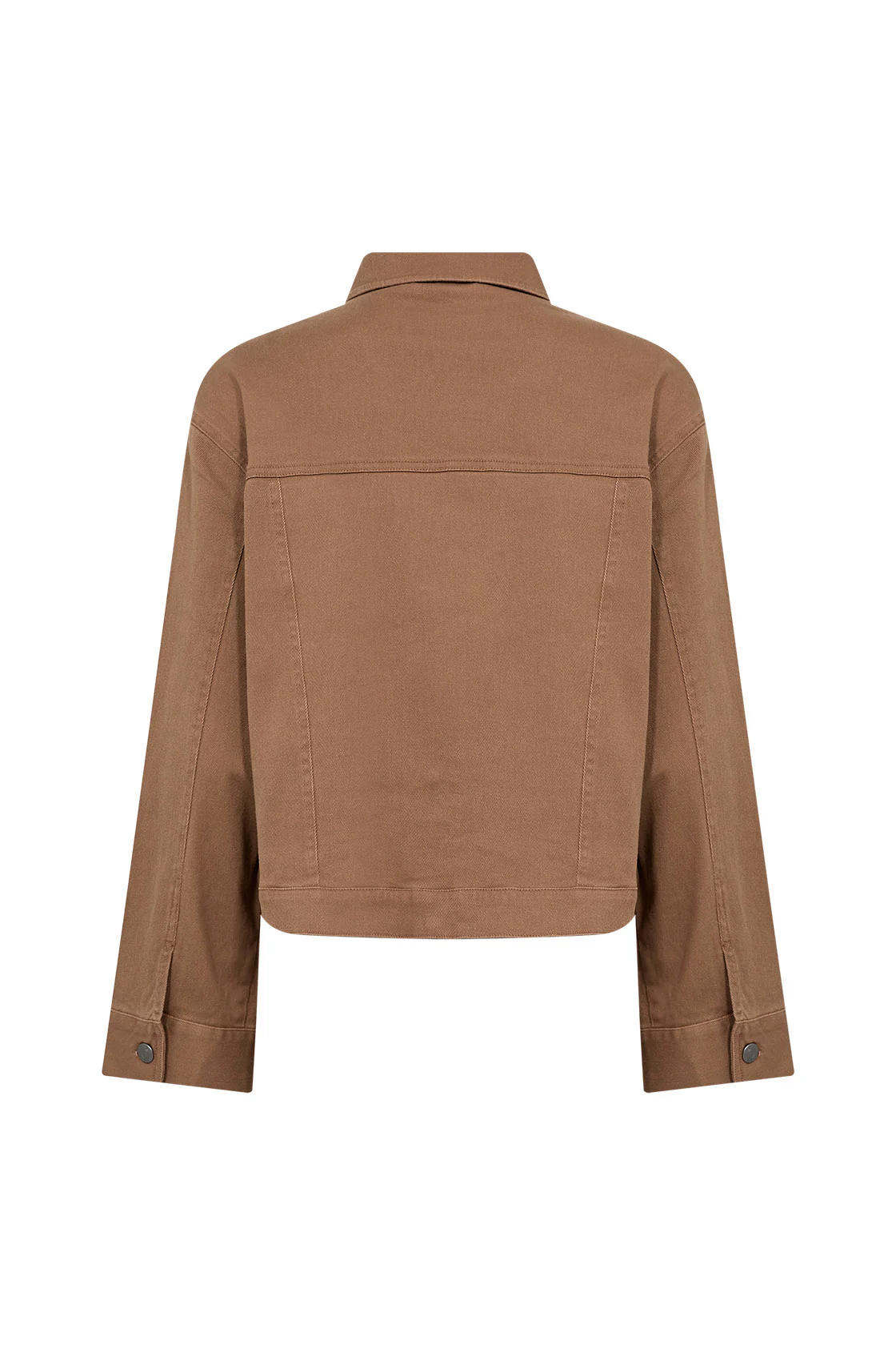 Bess Cotton Stretch Jacket - Toffee - Image 5
