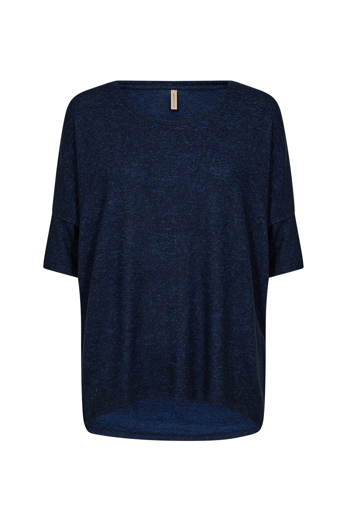 Biara Supersoft Half Sleeve Jumper - Navy Melange