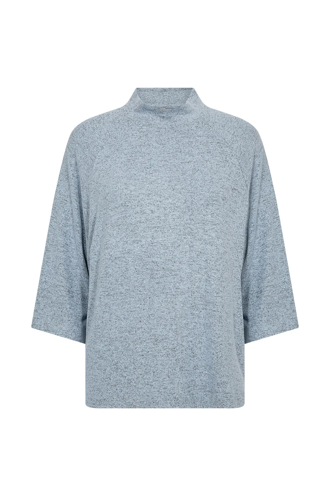 Biara Supersoft High Neck 3/4 Sleeve Jumper - Windsurfer