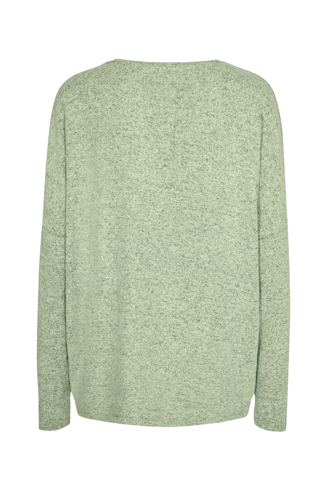 Biara Supersoft Jumper - Bright Green Melange - Image 2