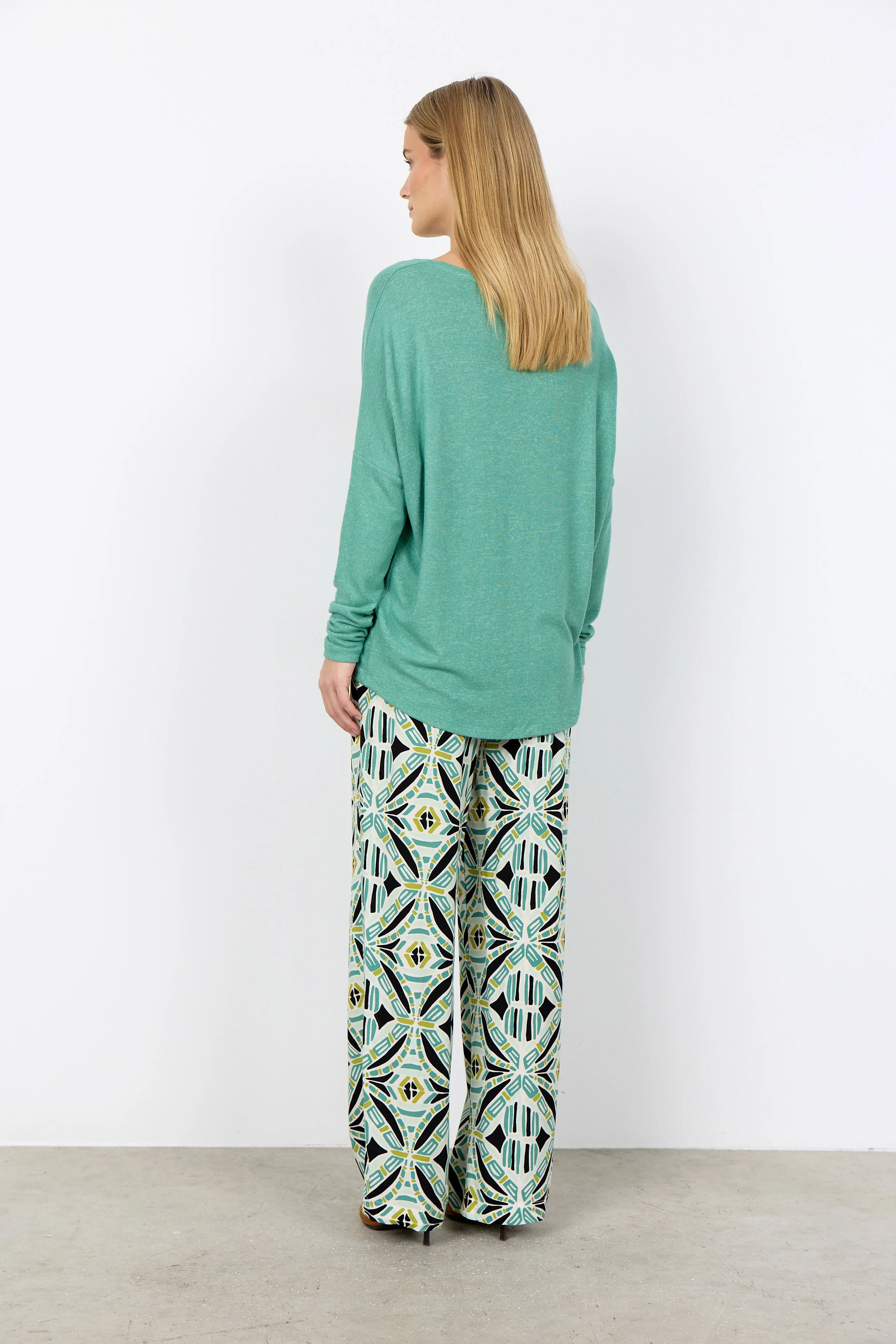 Biara Supersoft Jumper - Frosty Spruce Melange - Image 4