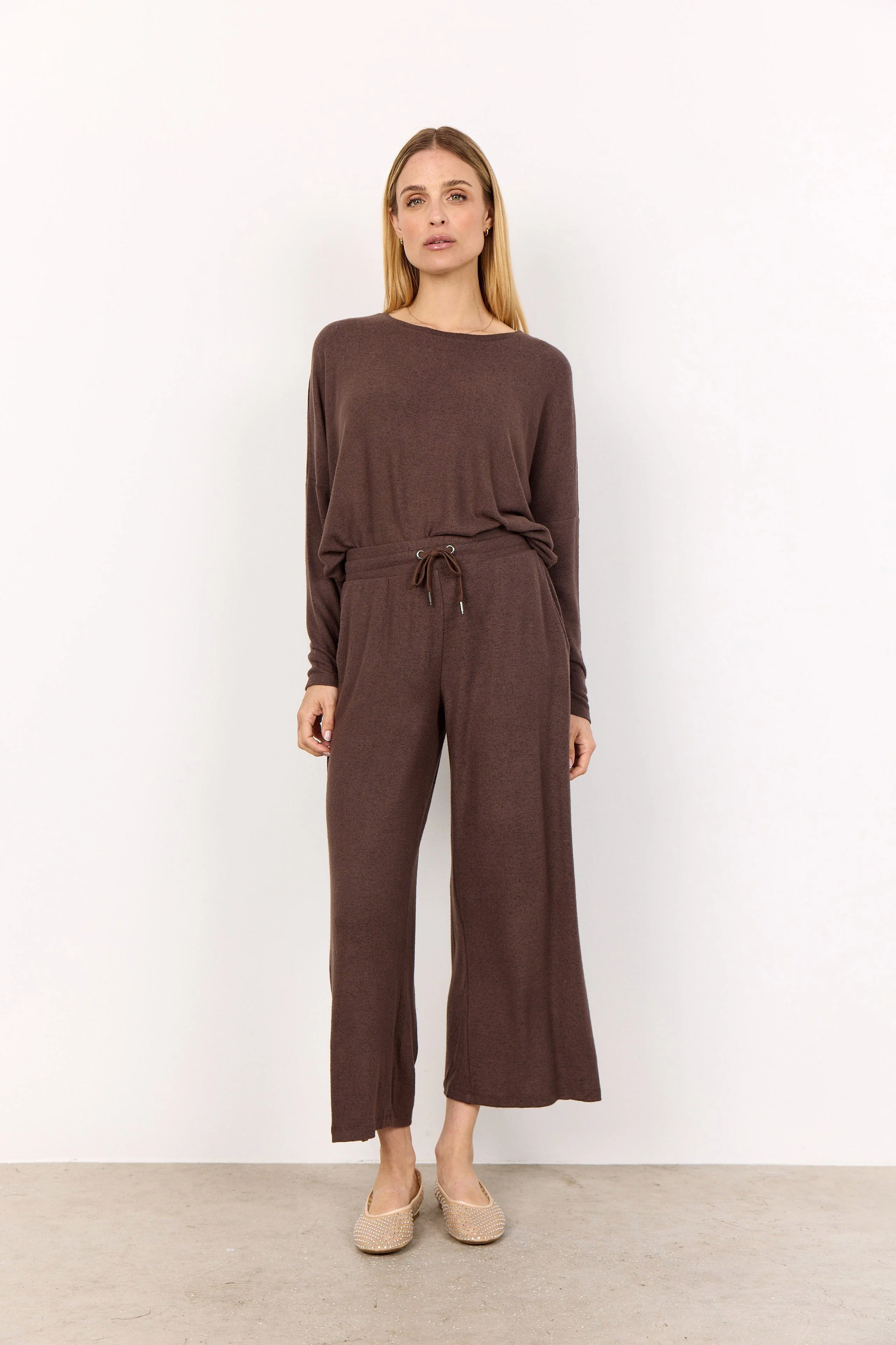 Biara Supersoft Jumper - Hot Fudge Melange - Image 2