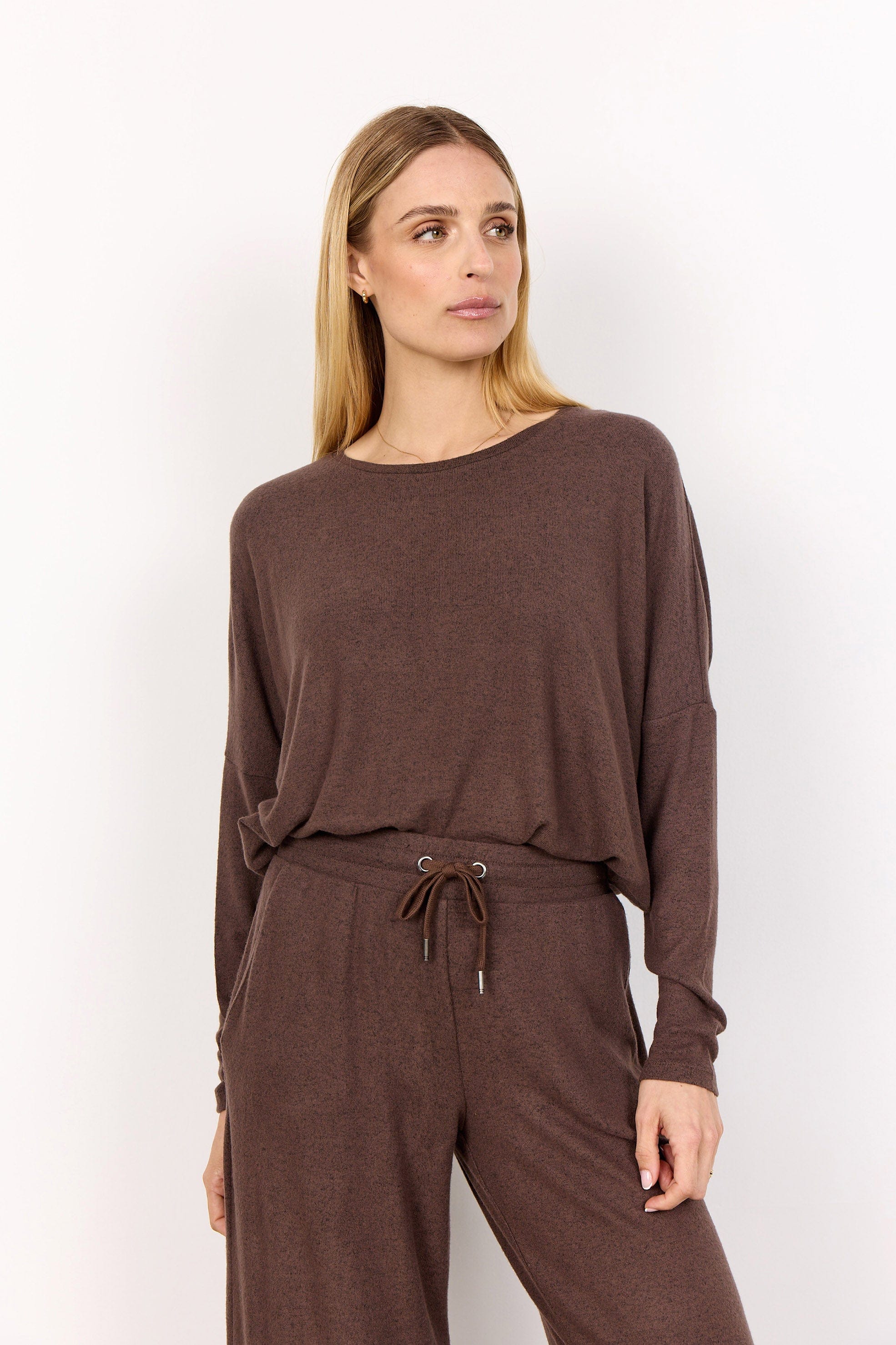 Biara Supersoft Jumper - Hot Fudge Melange - Image 4