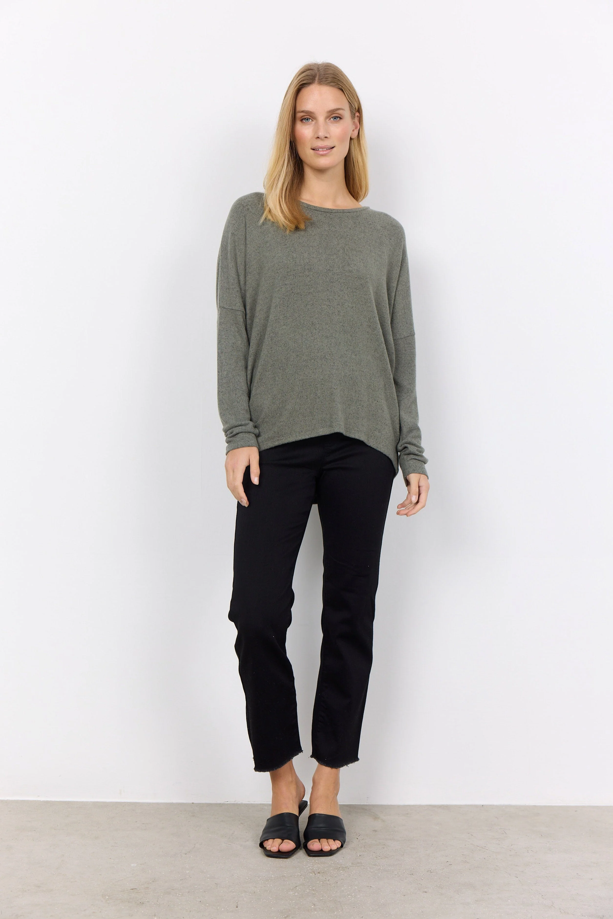 Biara Supersoft Jumper - Misty Melange - Image 4