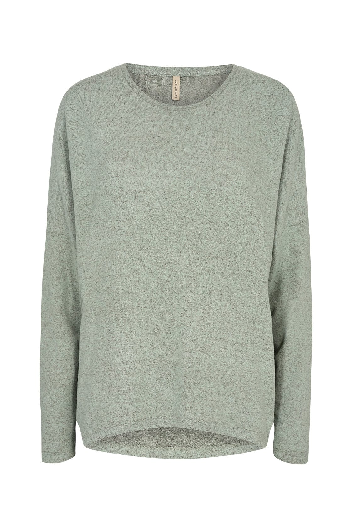 Biara Supersoft Jumper - Moss Green Melange