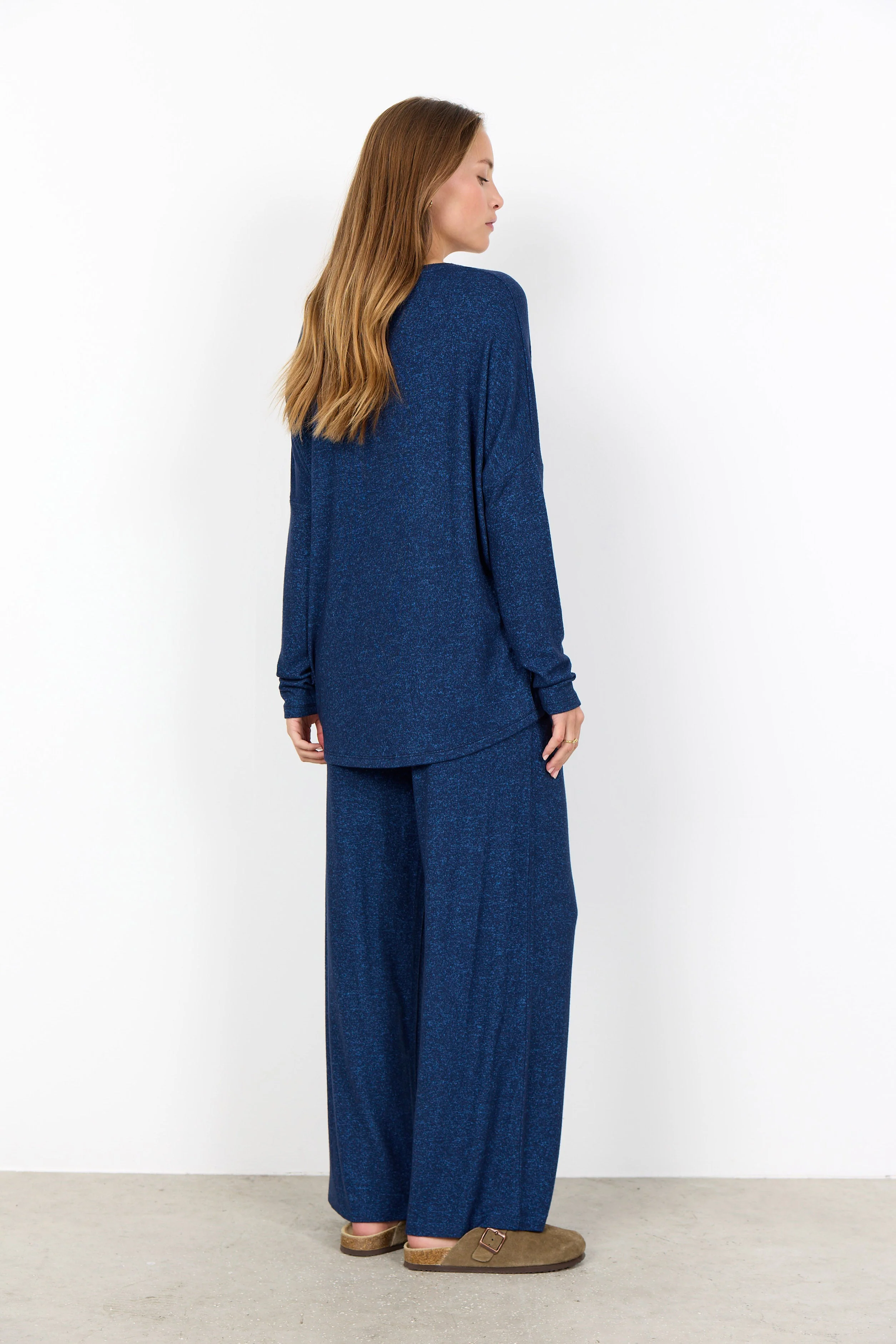 Biara Supersoft Jumper - Navy Blazer Melange - Image 4