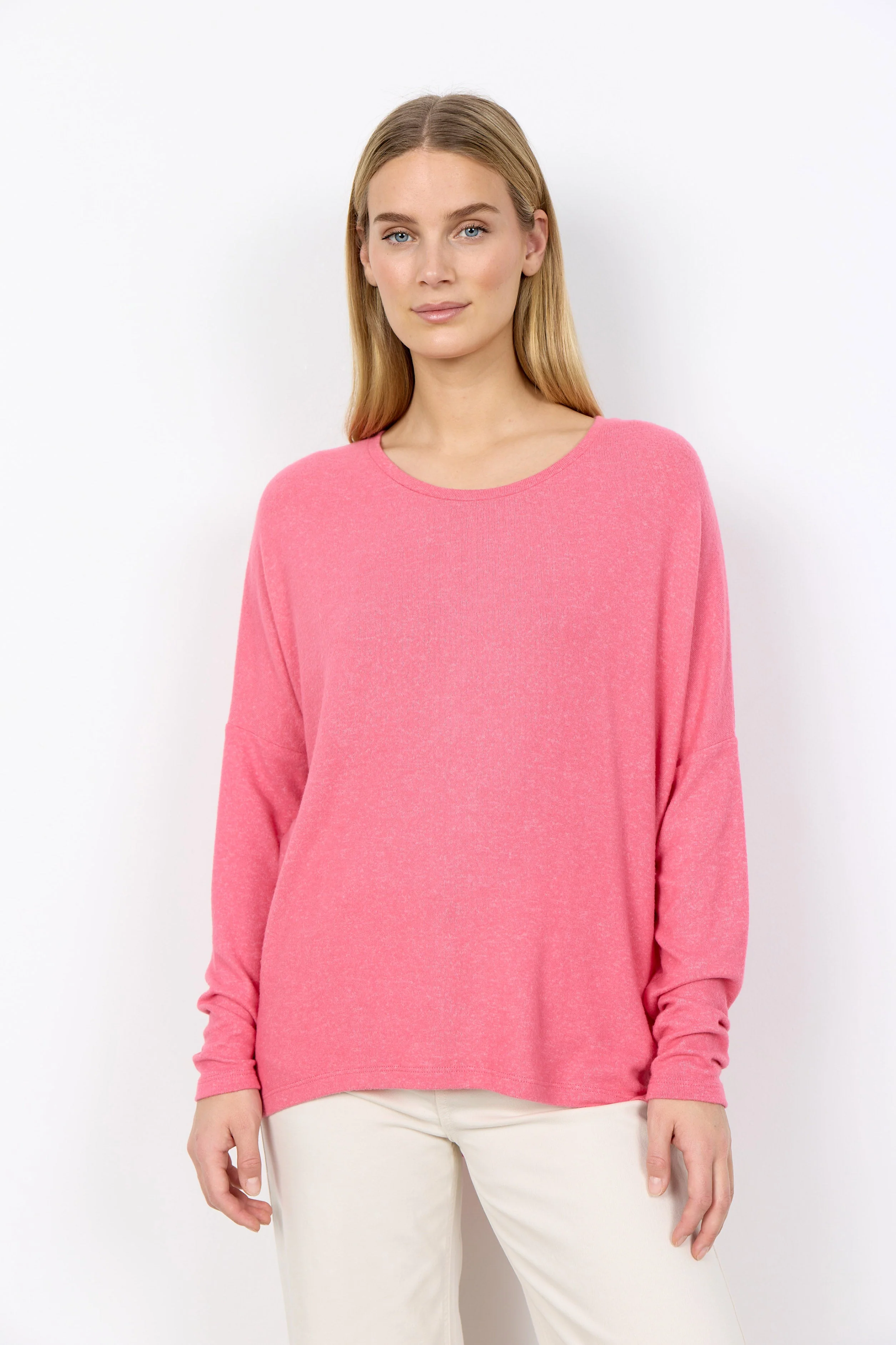 Biara Supersoft Jumper - Rapture Rose Melange - Image 2