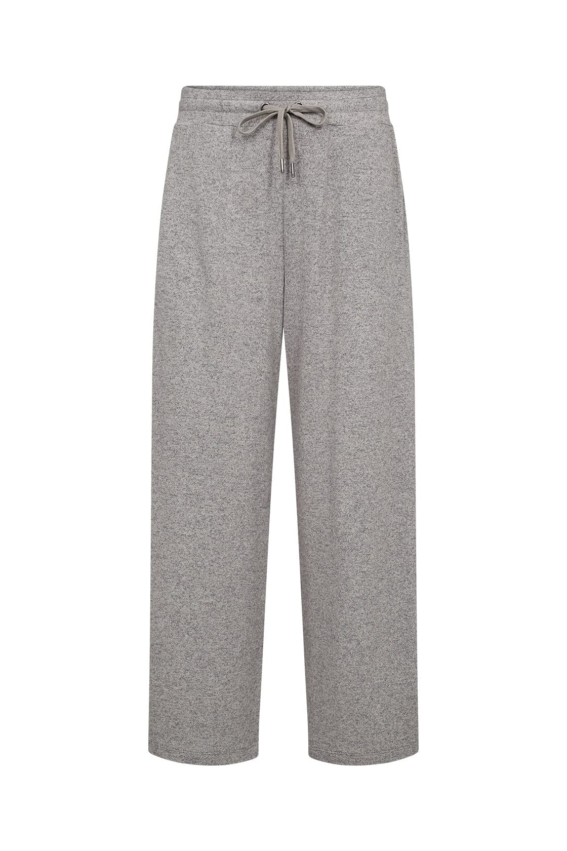 Biara Supersoft Trousers - Mid Grey Melange