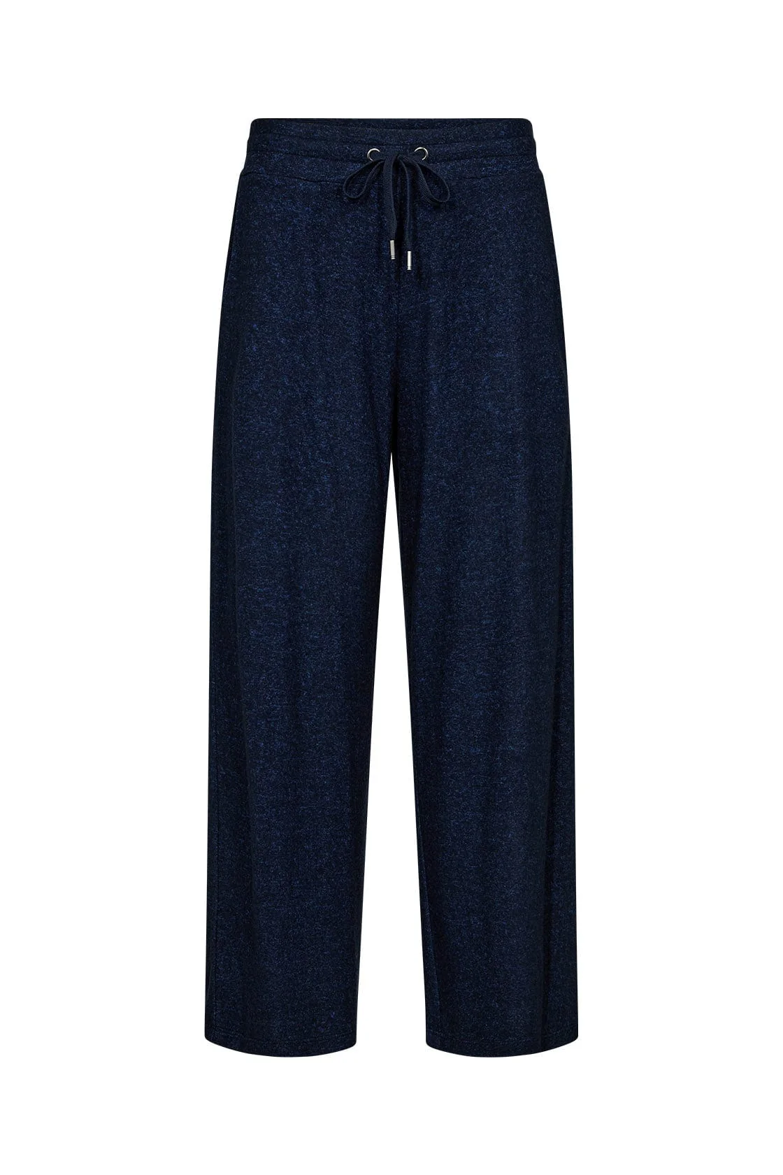 Biara Supersoft Trousers - Navy Melange