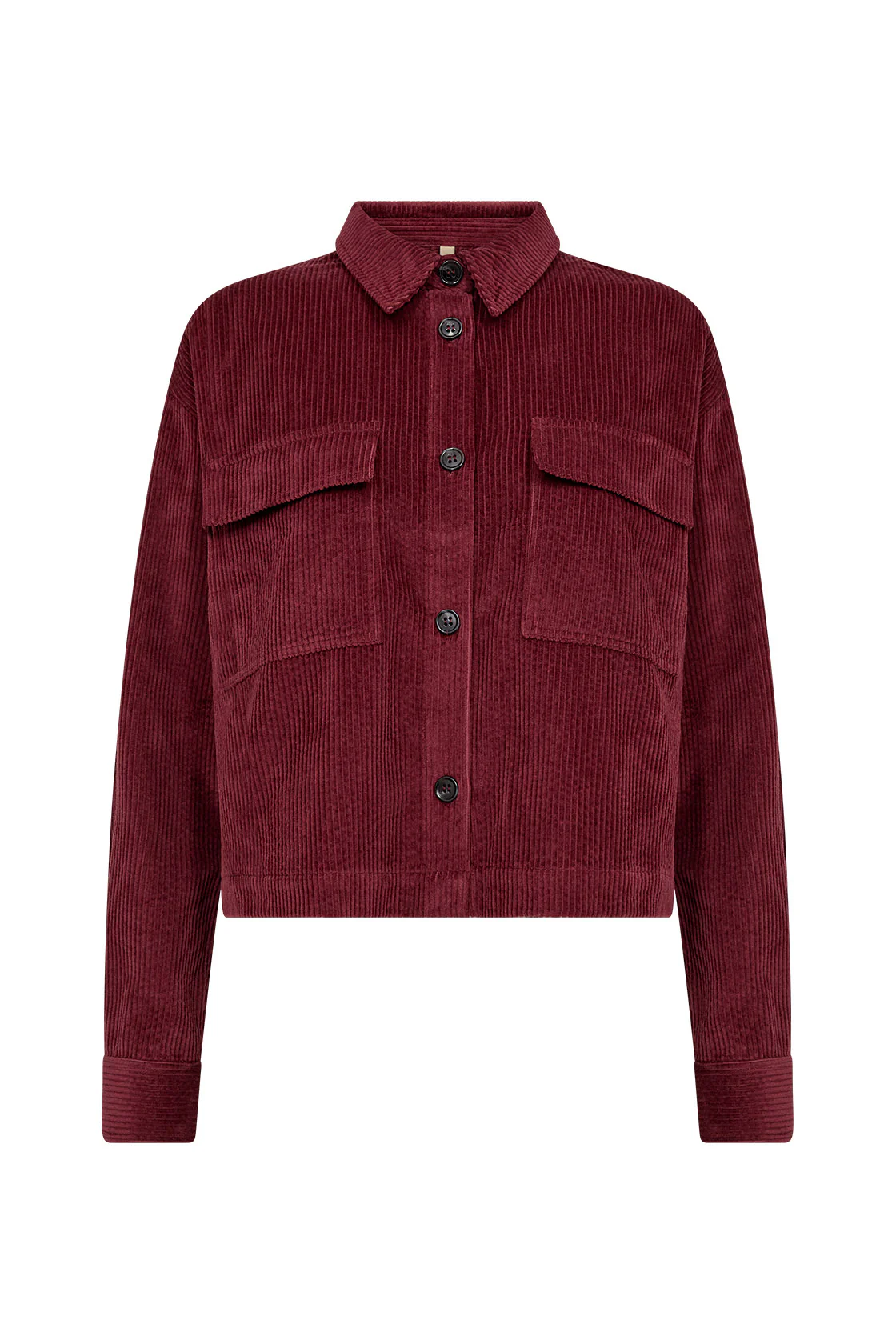 Bindi Corduroy Jackets - Dark Red