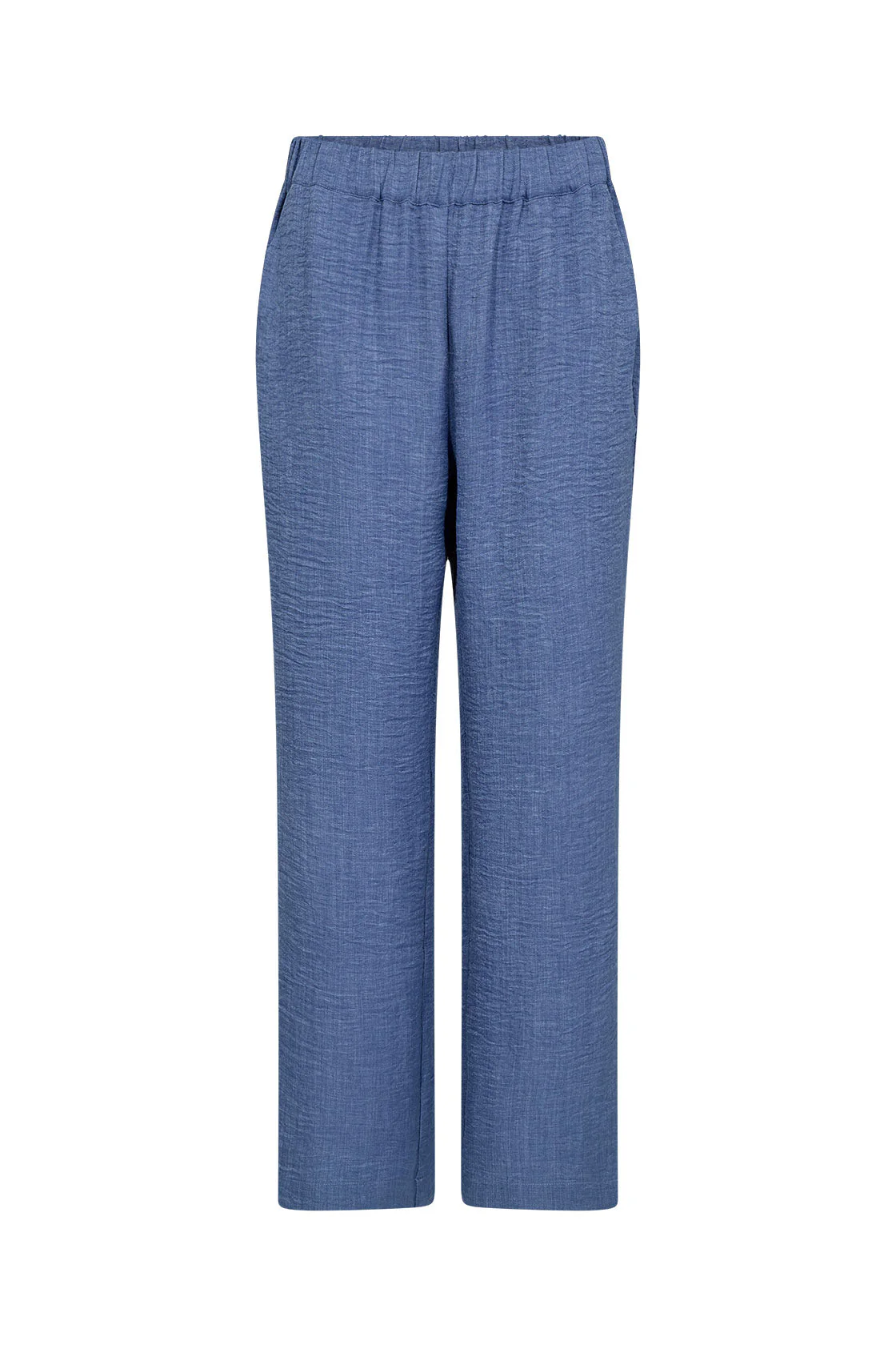 Charissa Stretch Waist Trousers - Colony Blue