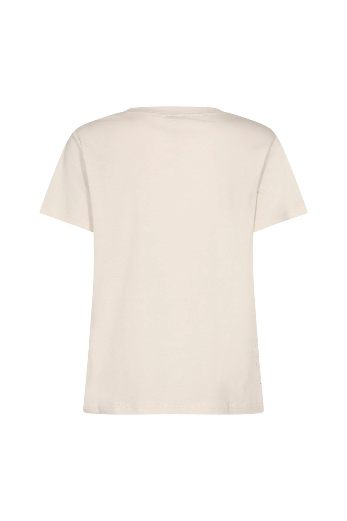 Derby Print Detail T-Shirt - Coral Haze - Image 3