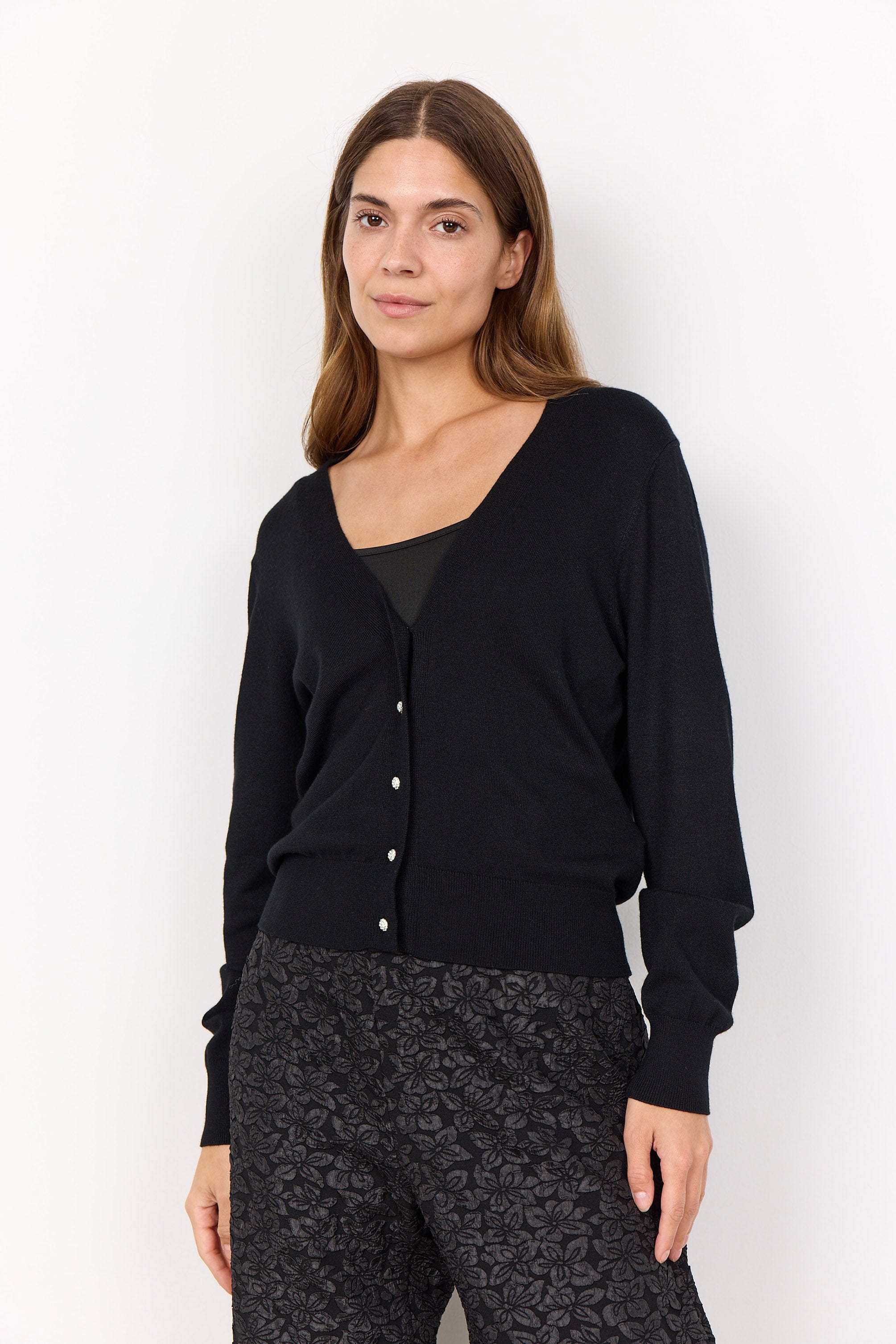 Dollie Cardigan - Black - Image 5
