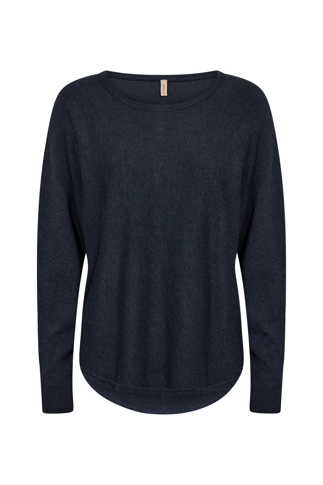 Dollie Jumper with Button Detail - Navy
