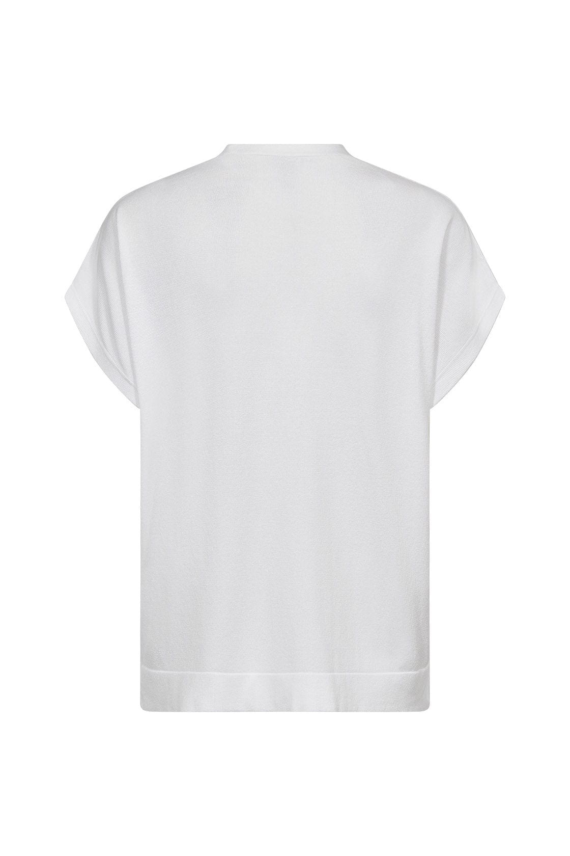 Dollie Knitted T-Shirt - White - Image 5