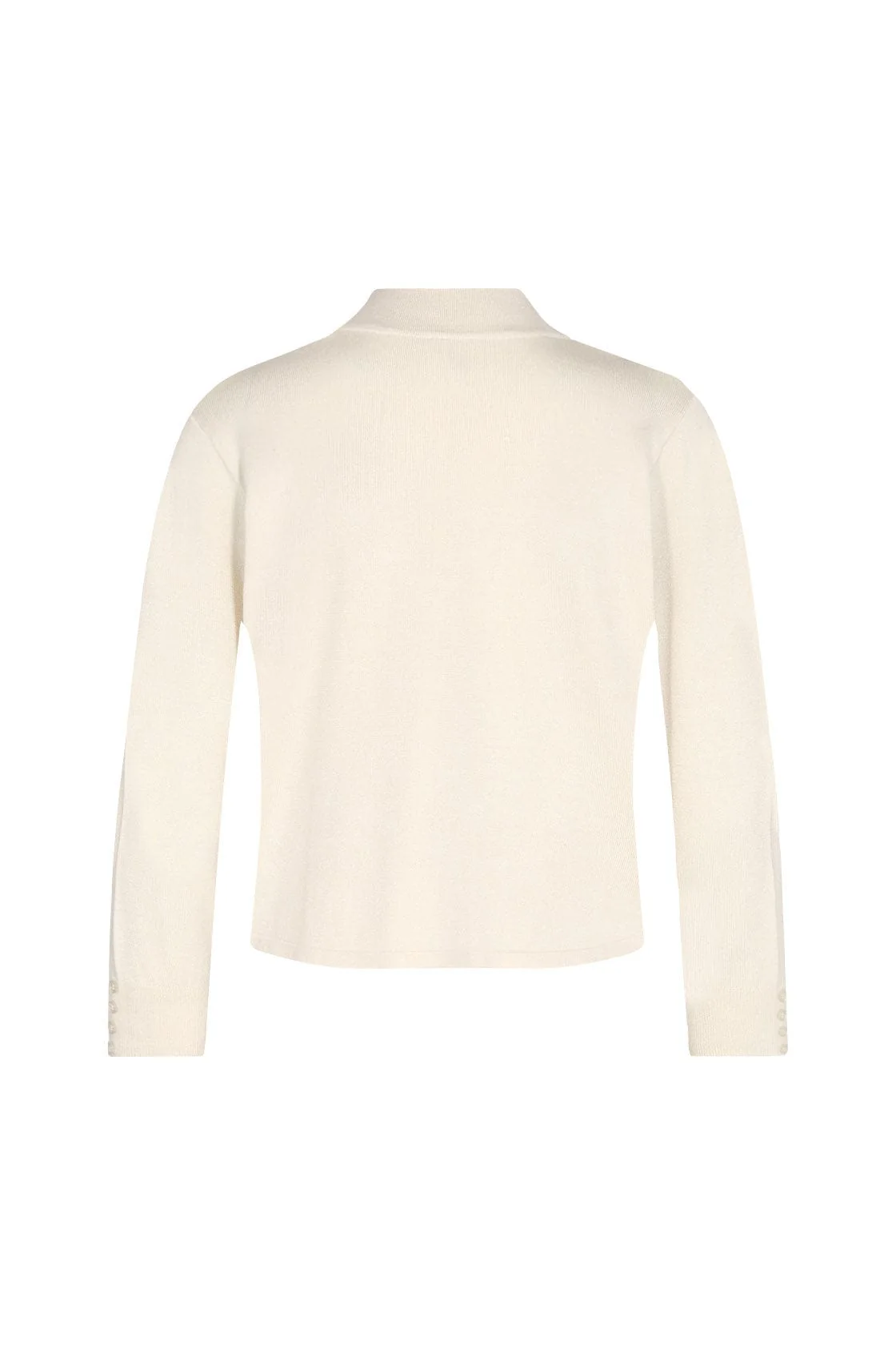 Dollie Open-Front Cardigan - Cream - Image 2